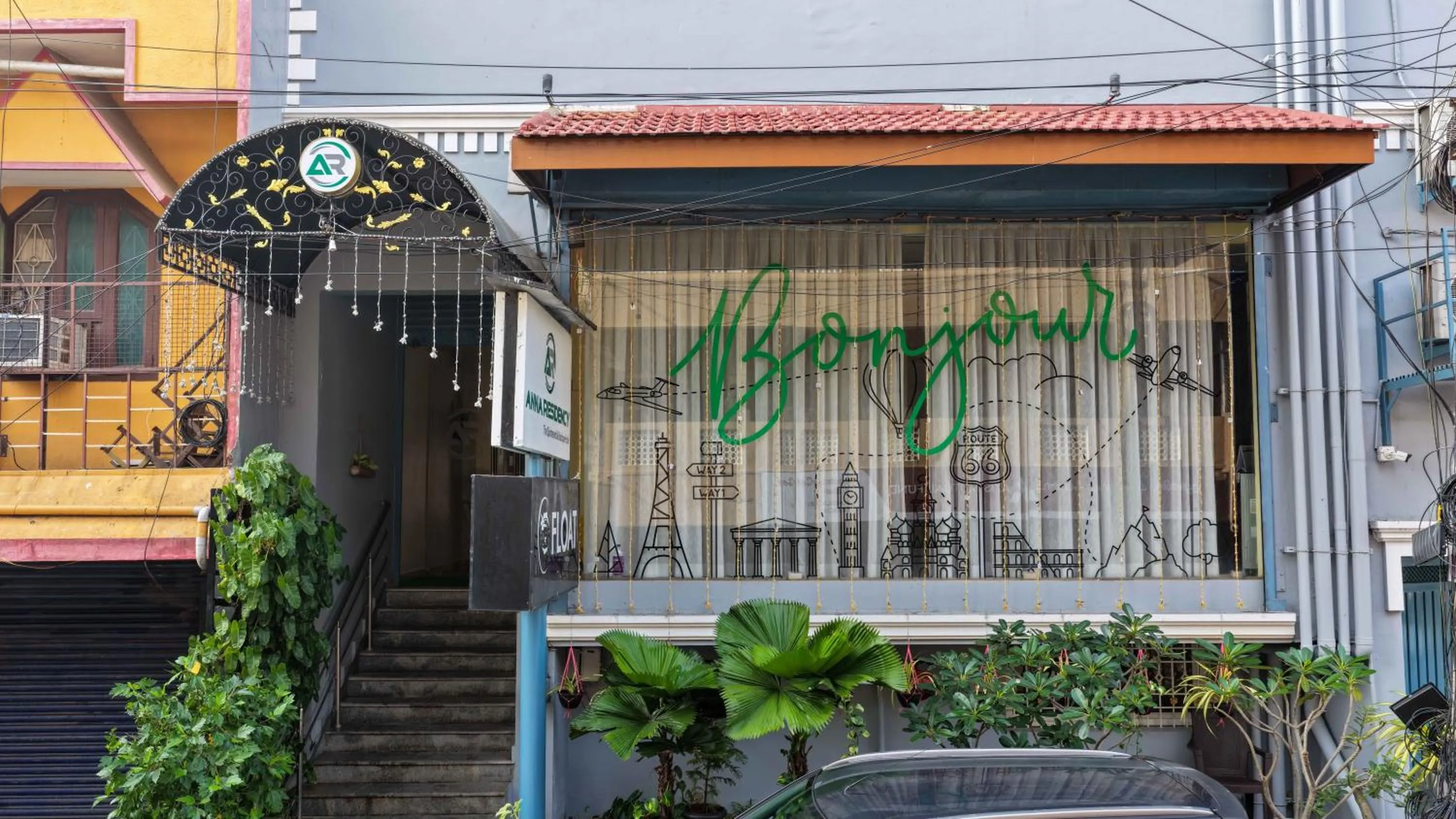 Property building in Anna Residency The Quintessential Boutique Hotel