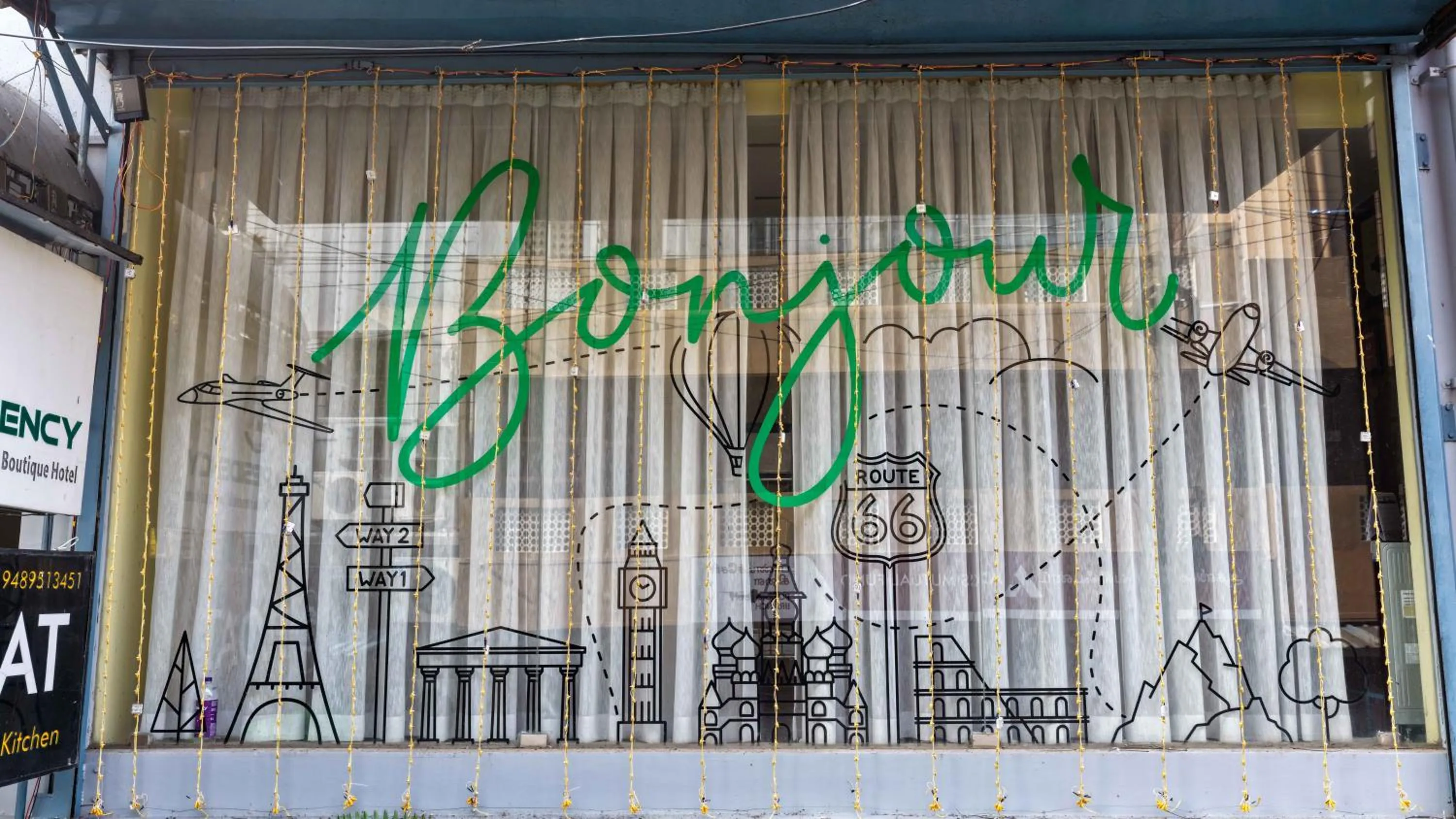 Property building in Anna Residency The Quintessential Boutique Hotel