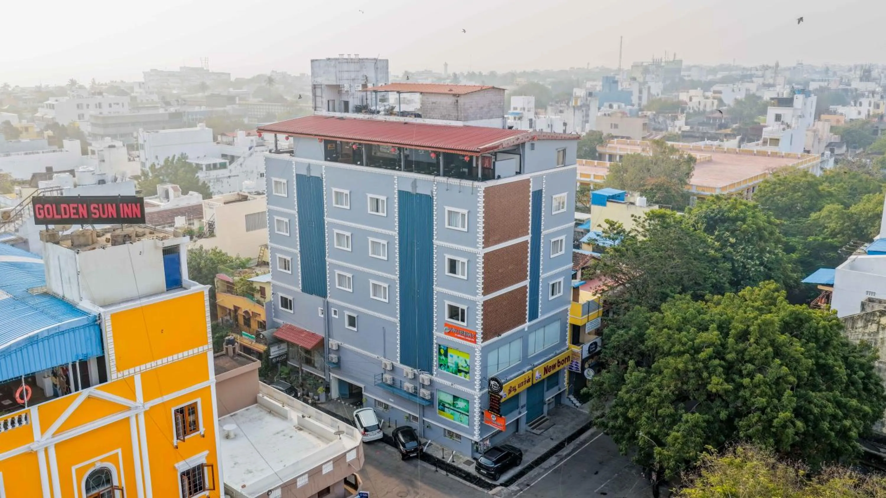 Property building in Anna Residency The Quintessential Boutique Hotel