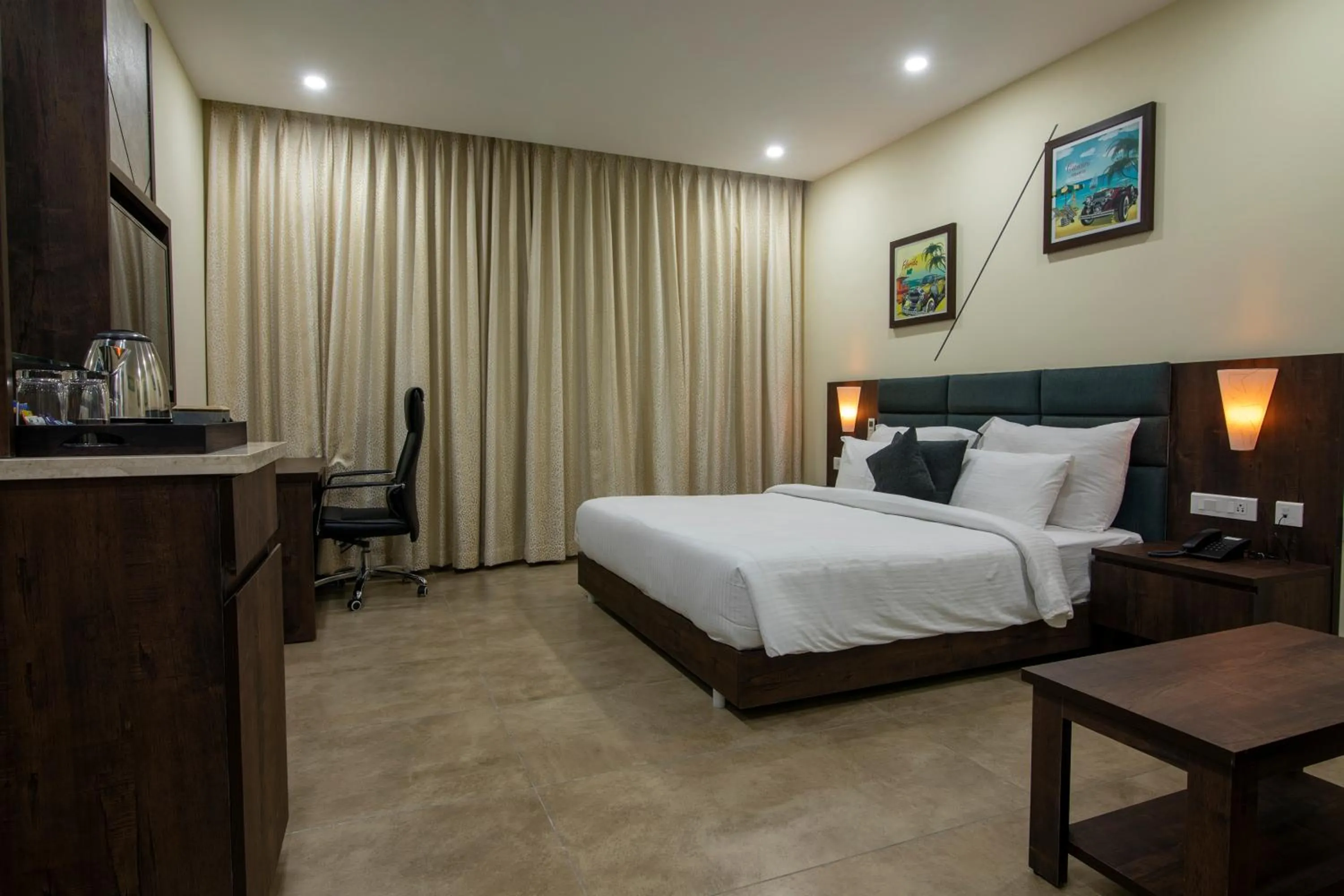 Bed in Anna Residency The Quintessential Boutique Hotel