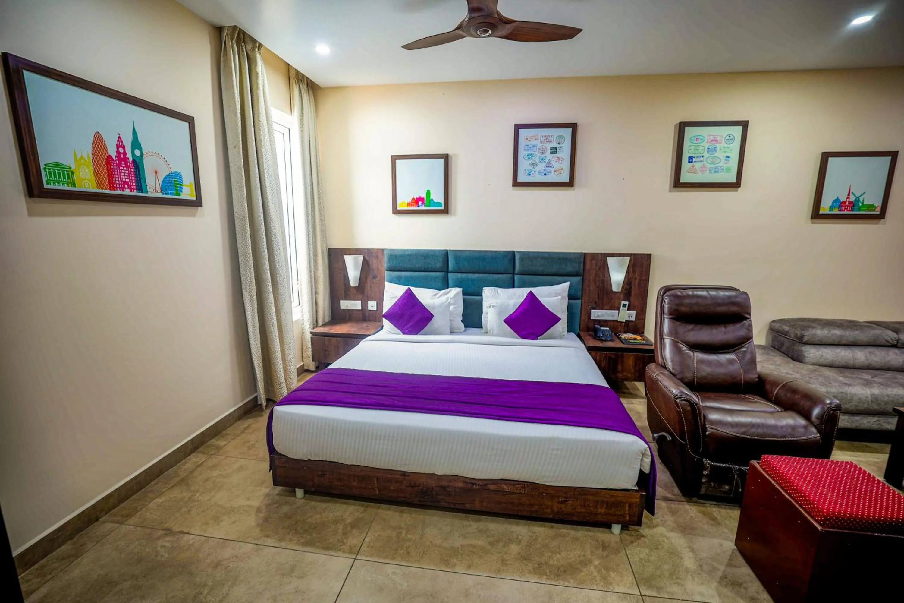 Bed in Anna Residency The Quintessential Boutique Hotel