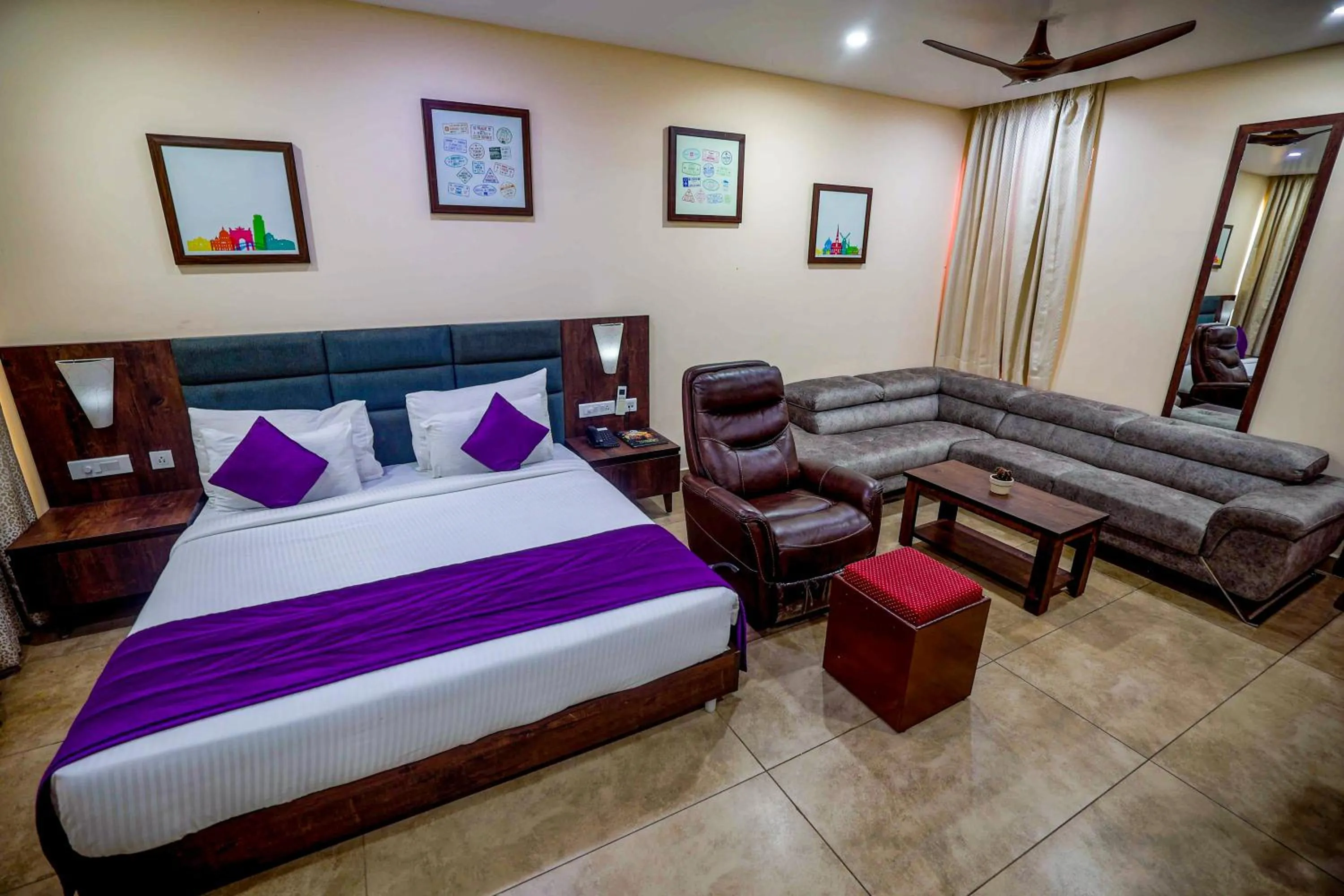 Bed in Anna Residency The Quintessential Boutique Hotel