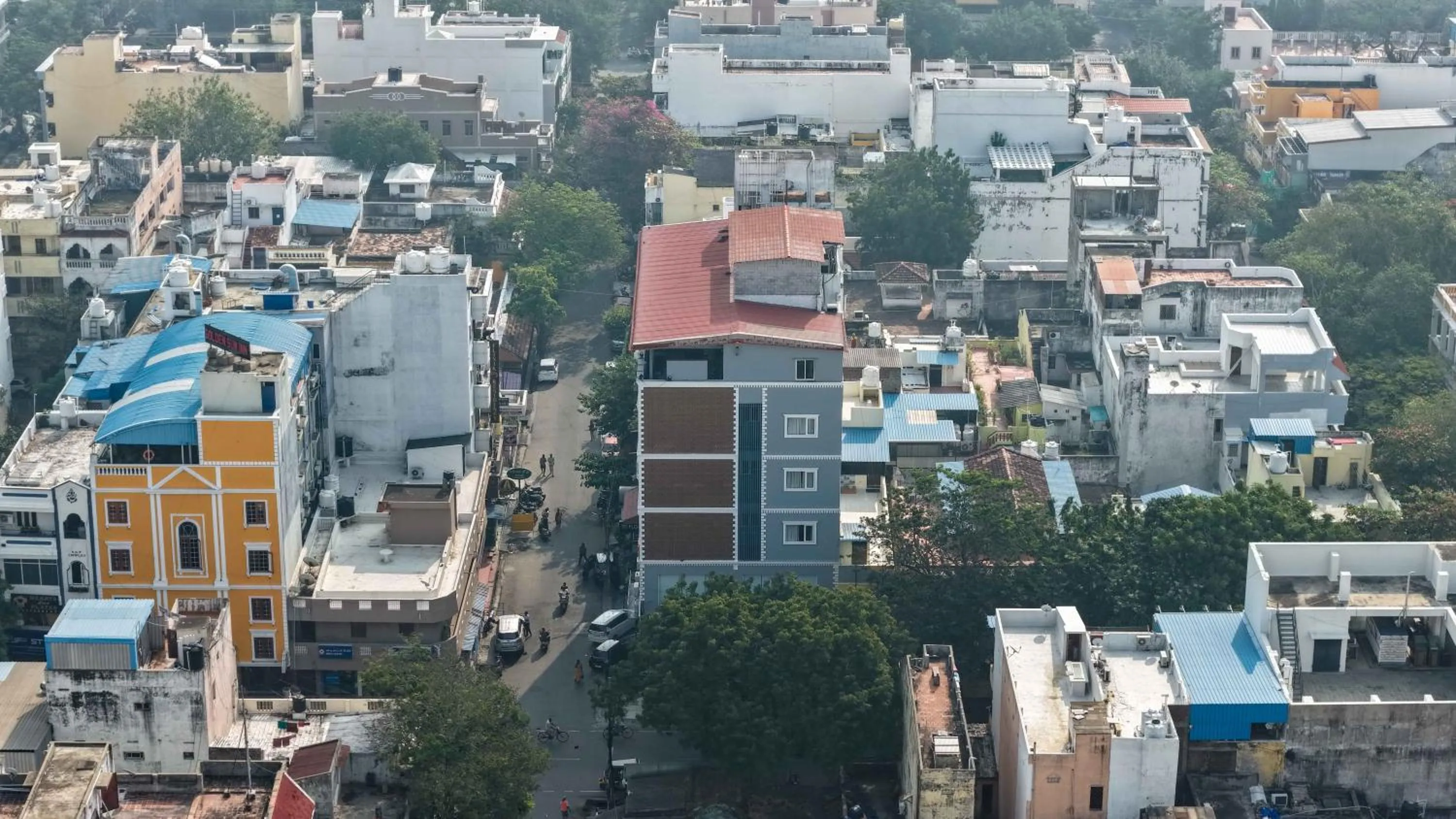 Property building in Anna Residency The Quintessential Boutique Hotel