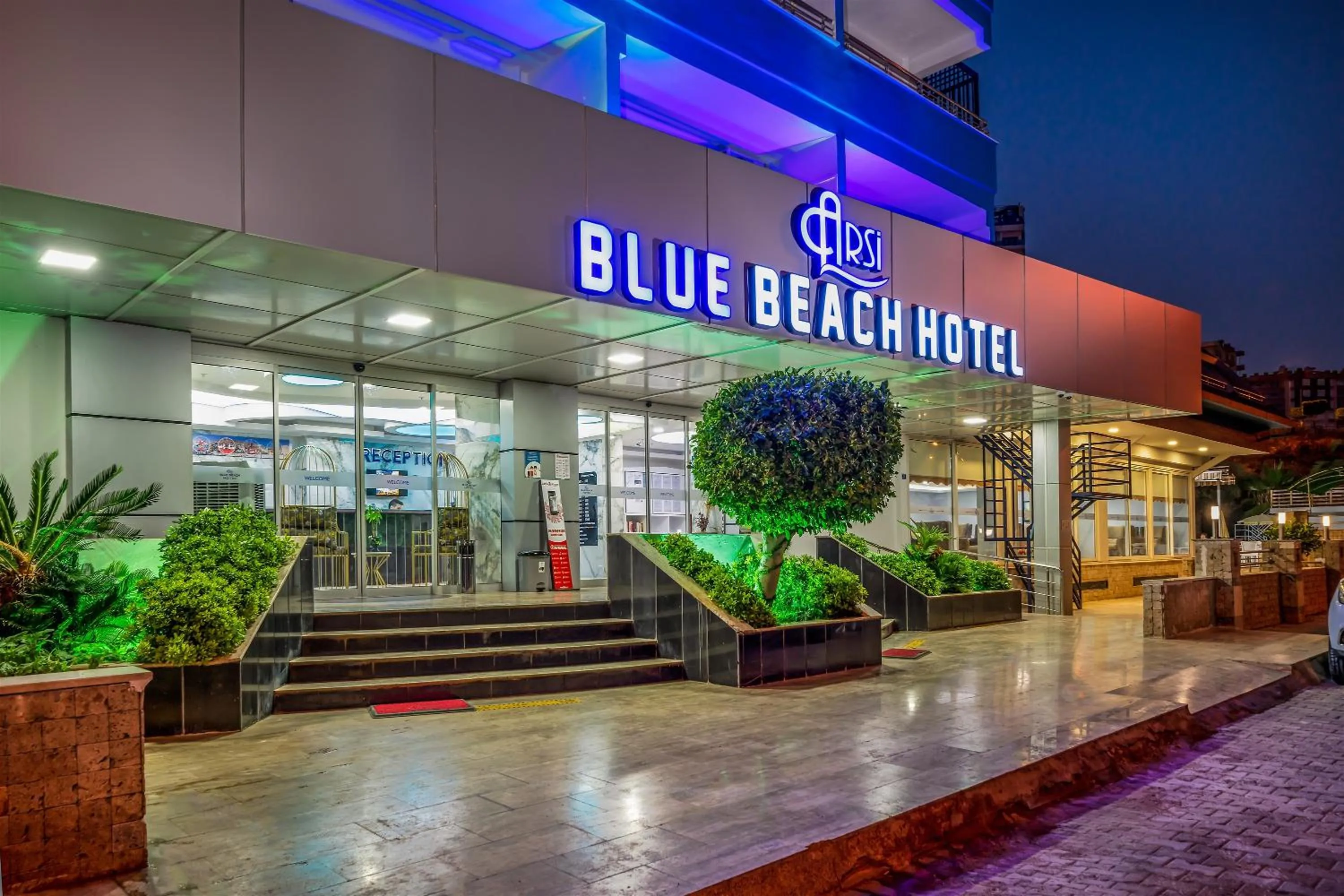 Facade/entrance in Arsi Blue Beach Hotel
