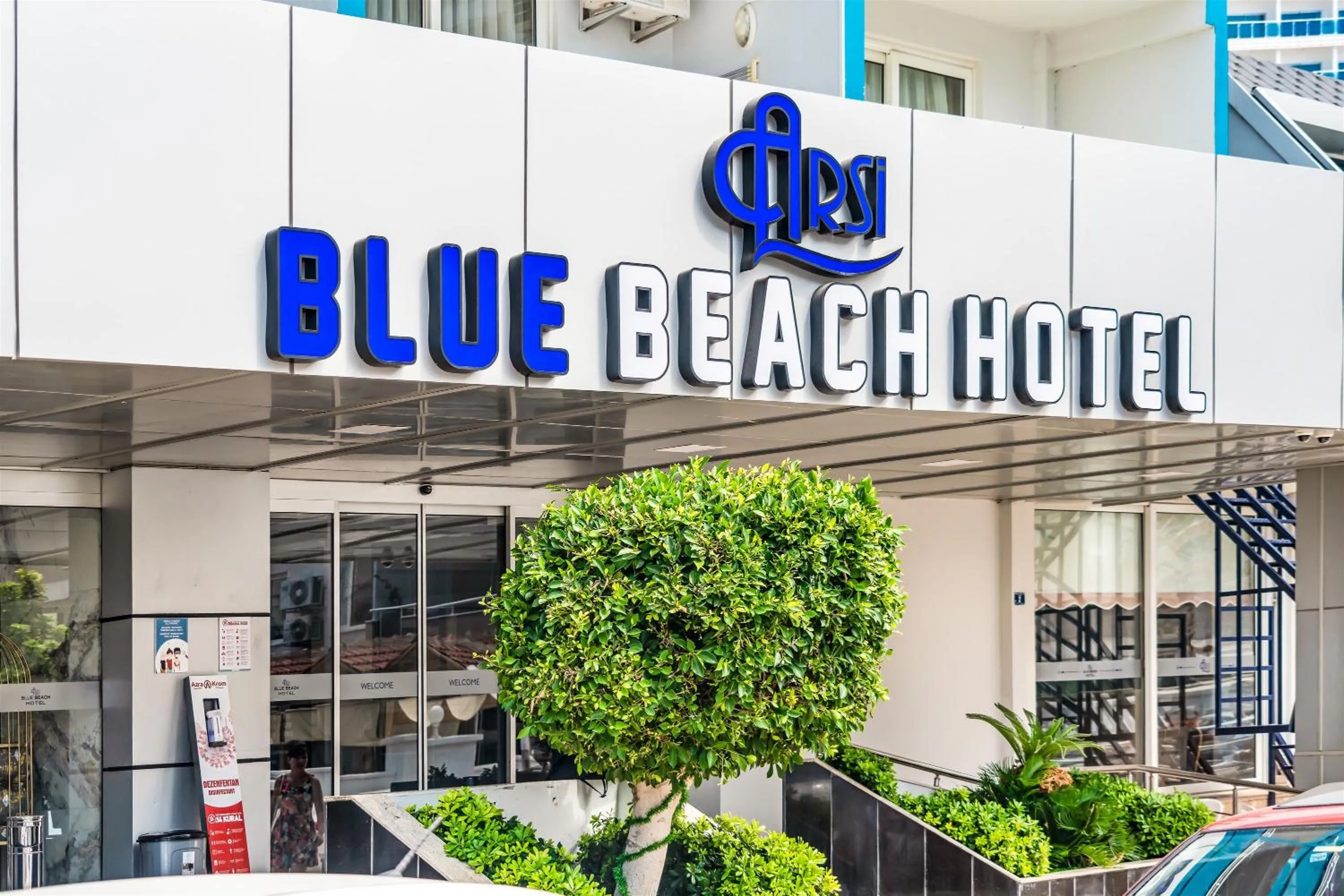 Facade/entrance in Arsi Blue Beach Hotel