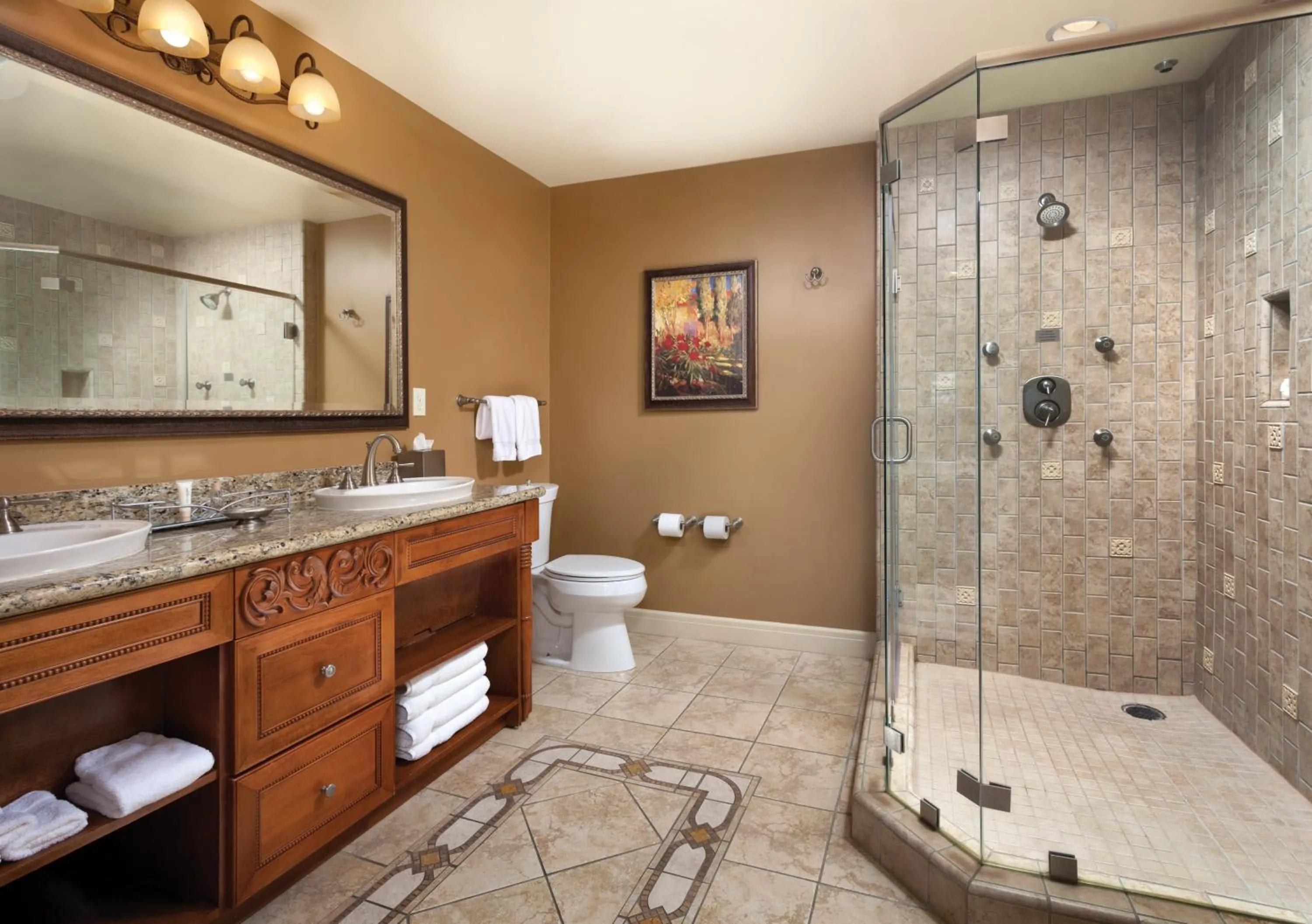 Bathroom in Vino Bello Resort