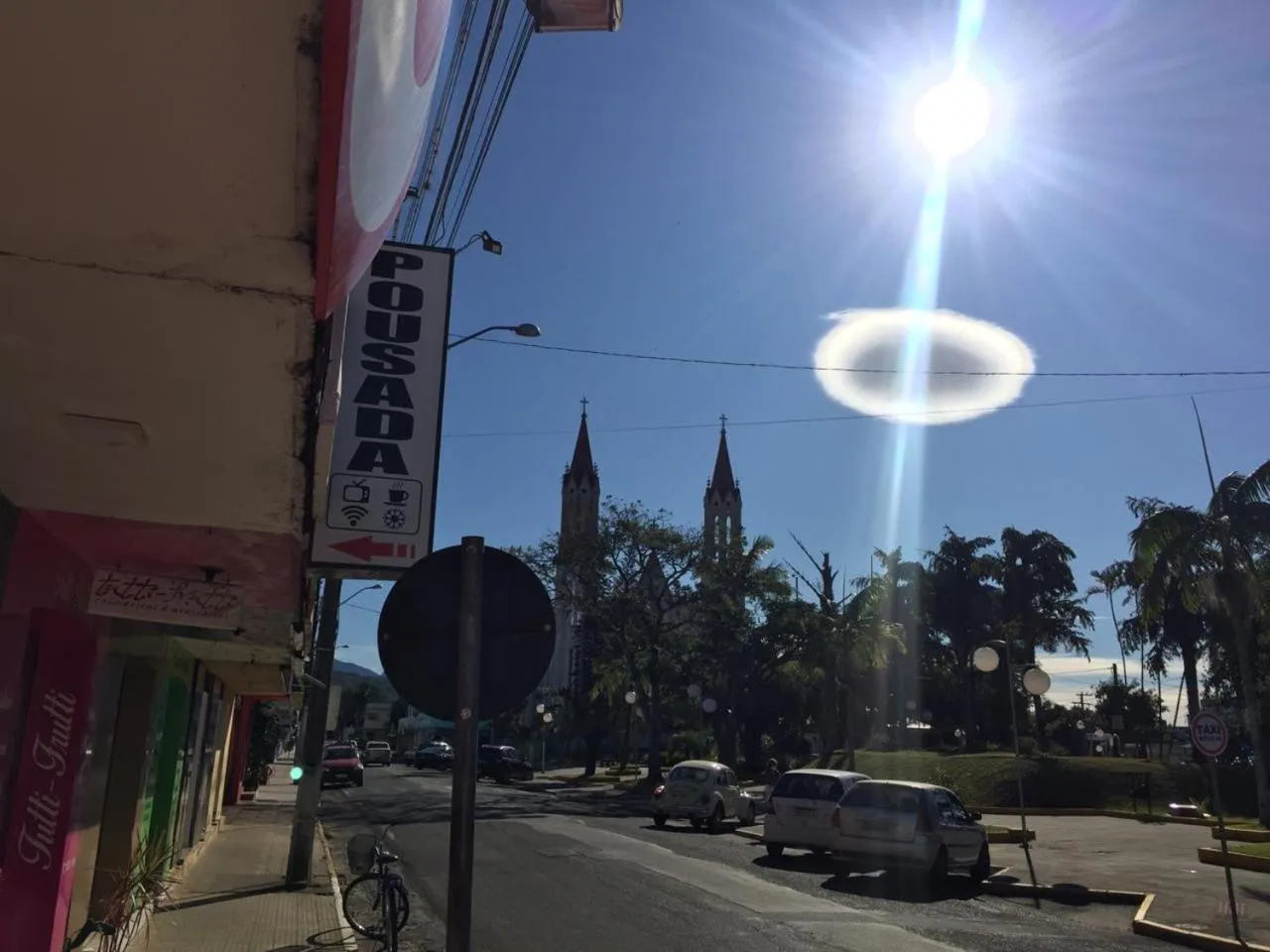 Facade/entrance in Pousada Vó Celina