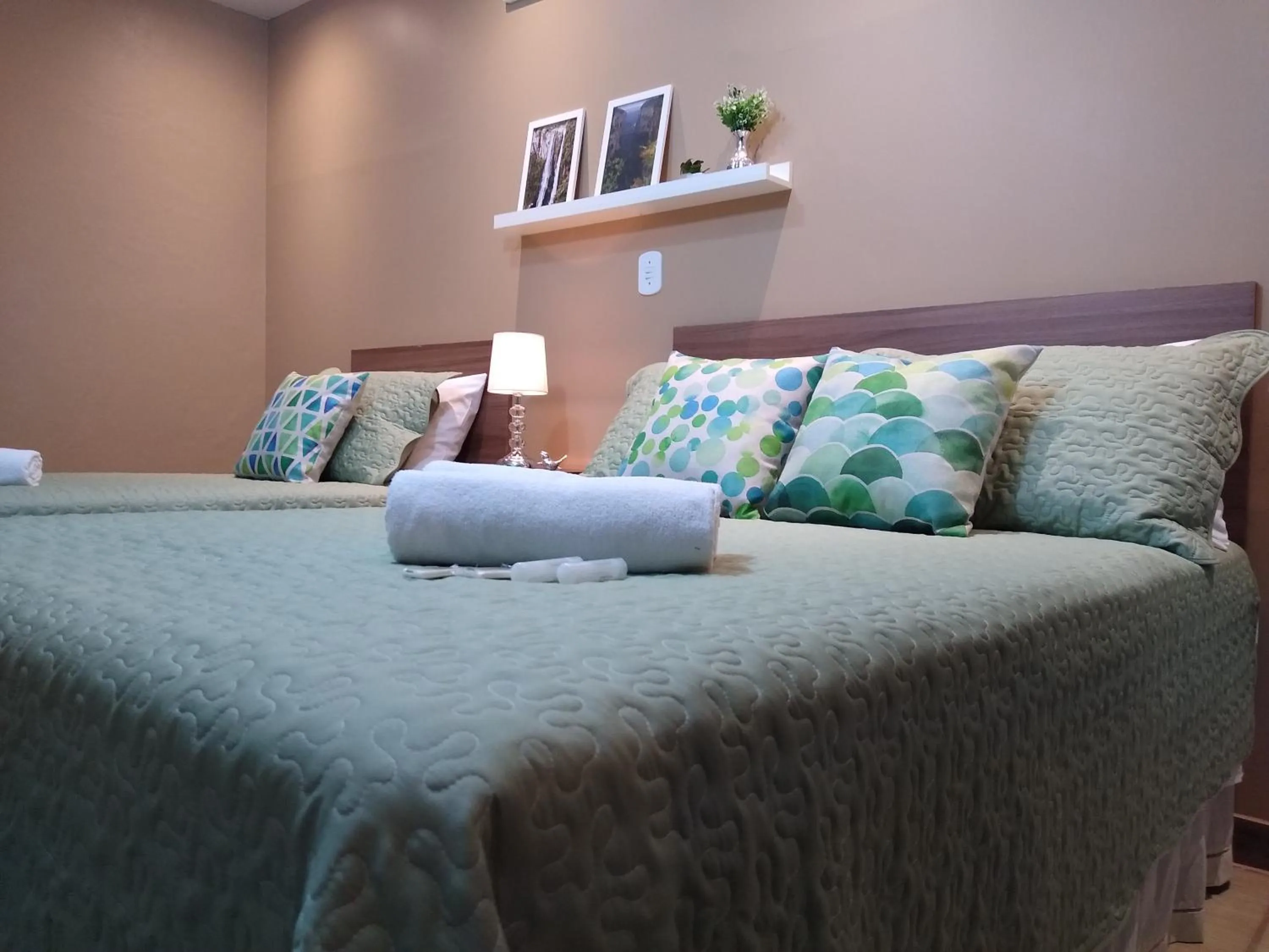 Photo of the whole room, Bed in Pousada Vó Celina