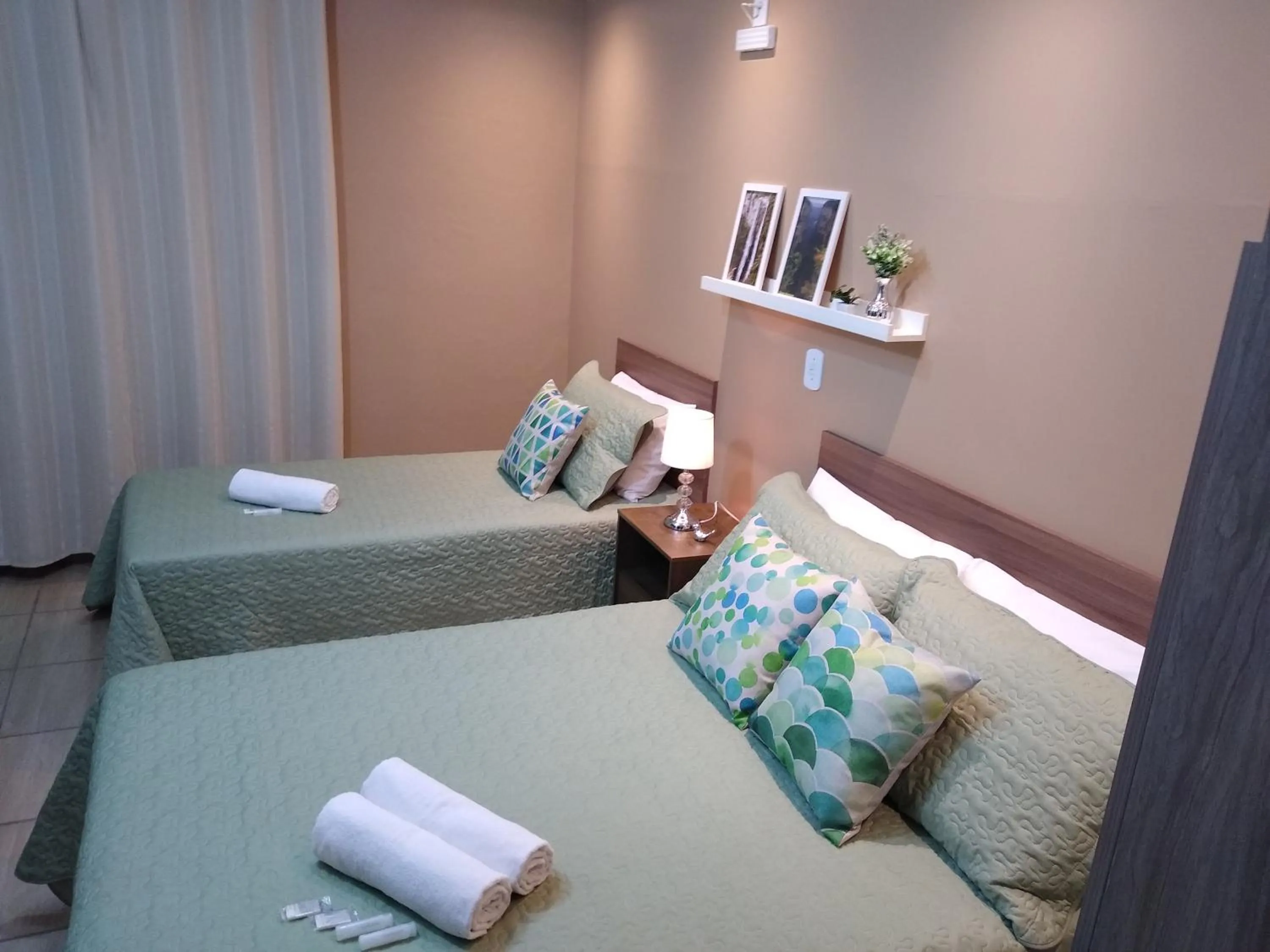 Bed in Pousada Vó Celina