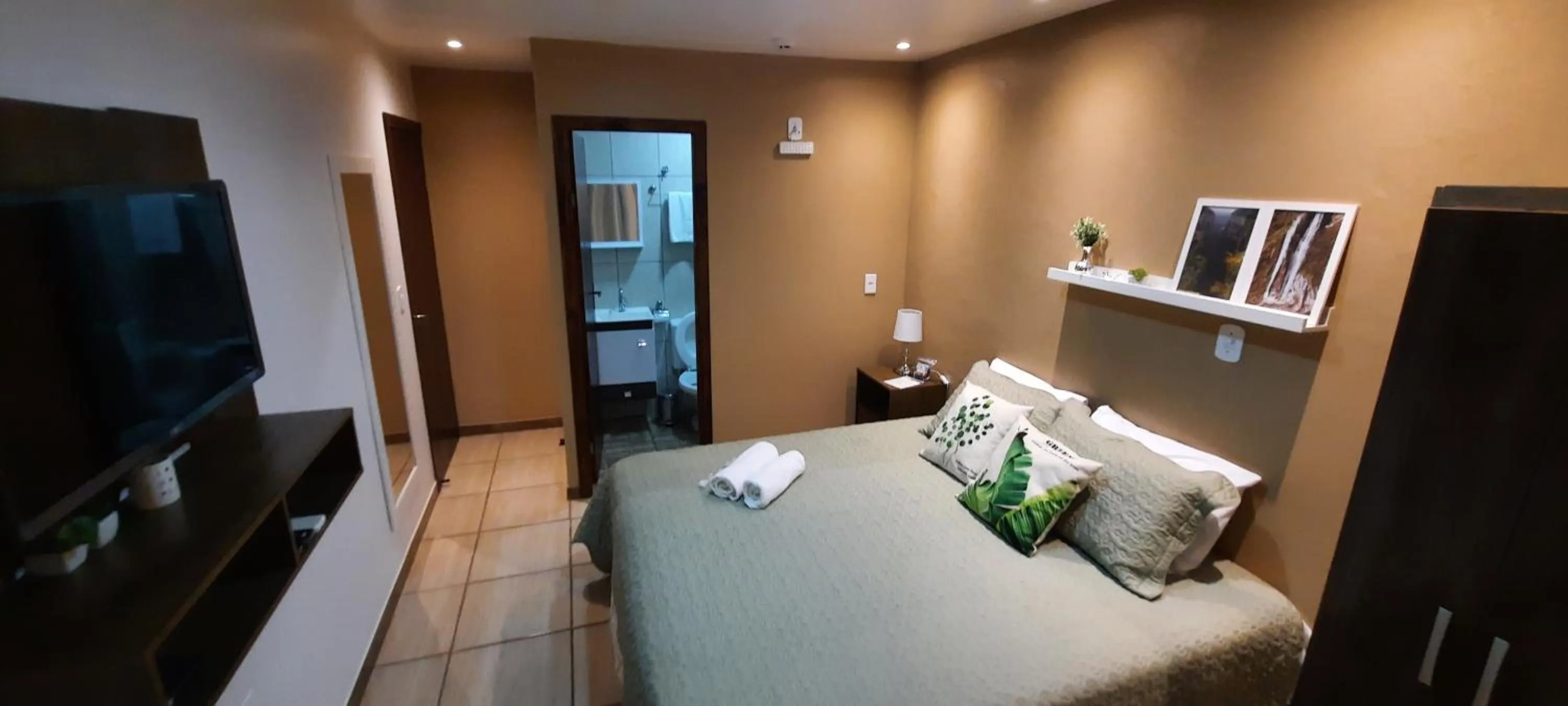 Bedroom, Bed in Pousada Vó Celina