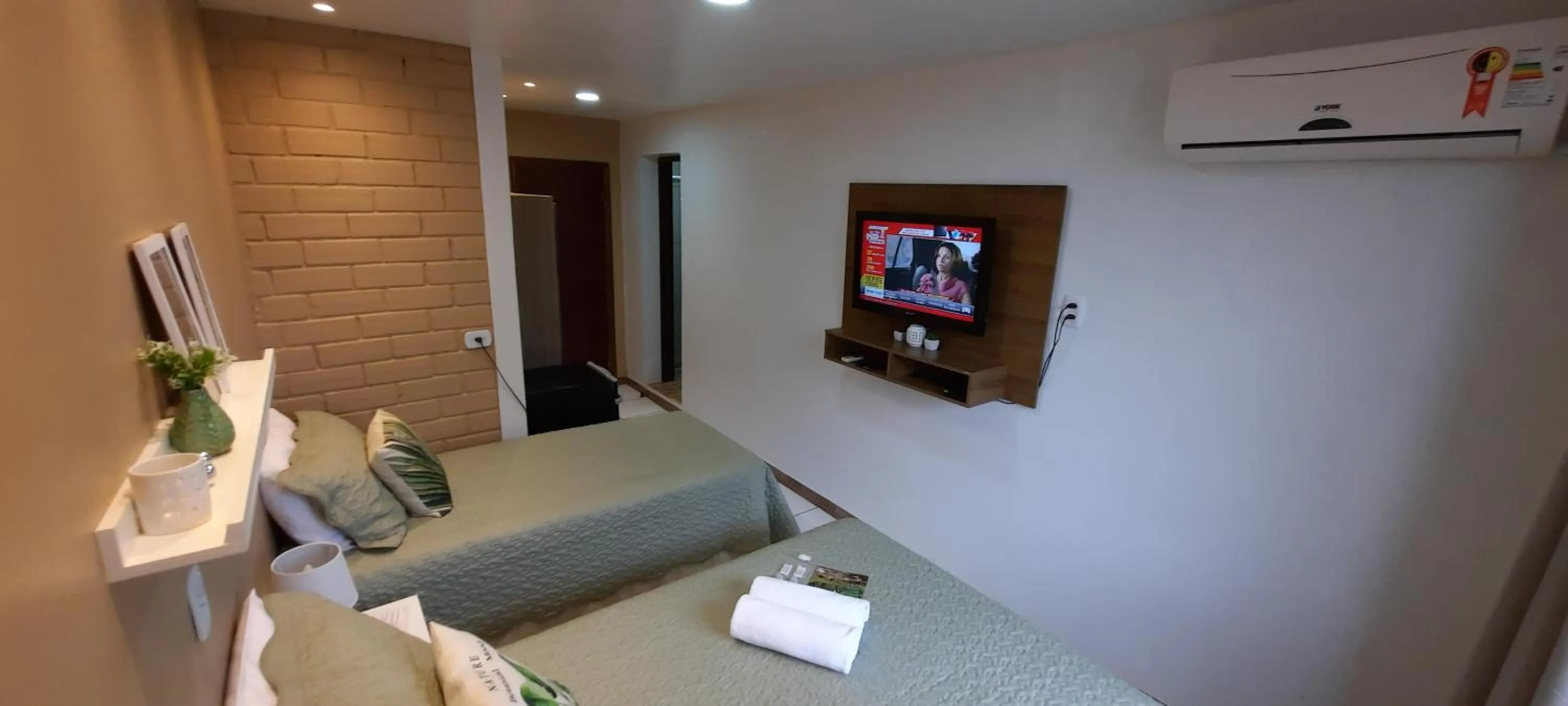 Photo of the whole room in Pousada Vó Celina