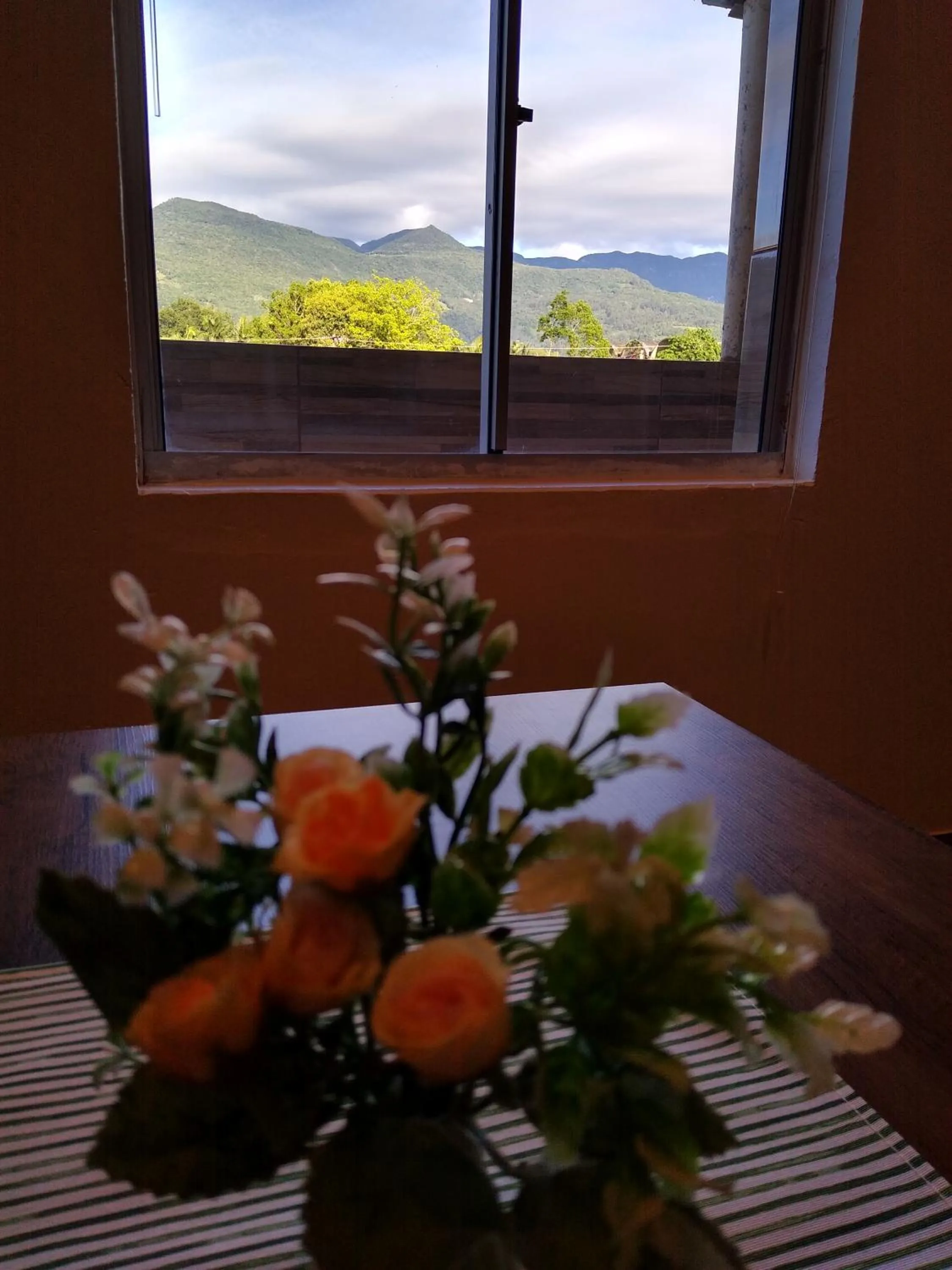 Communal lounge/ TV room in Pousada Vó Celina
