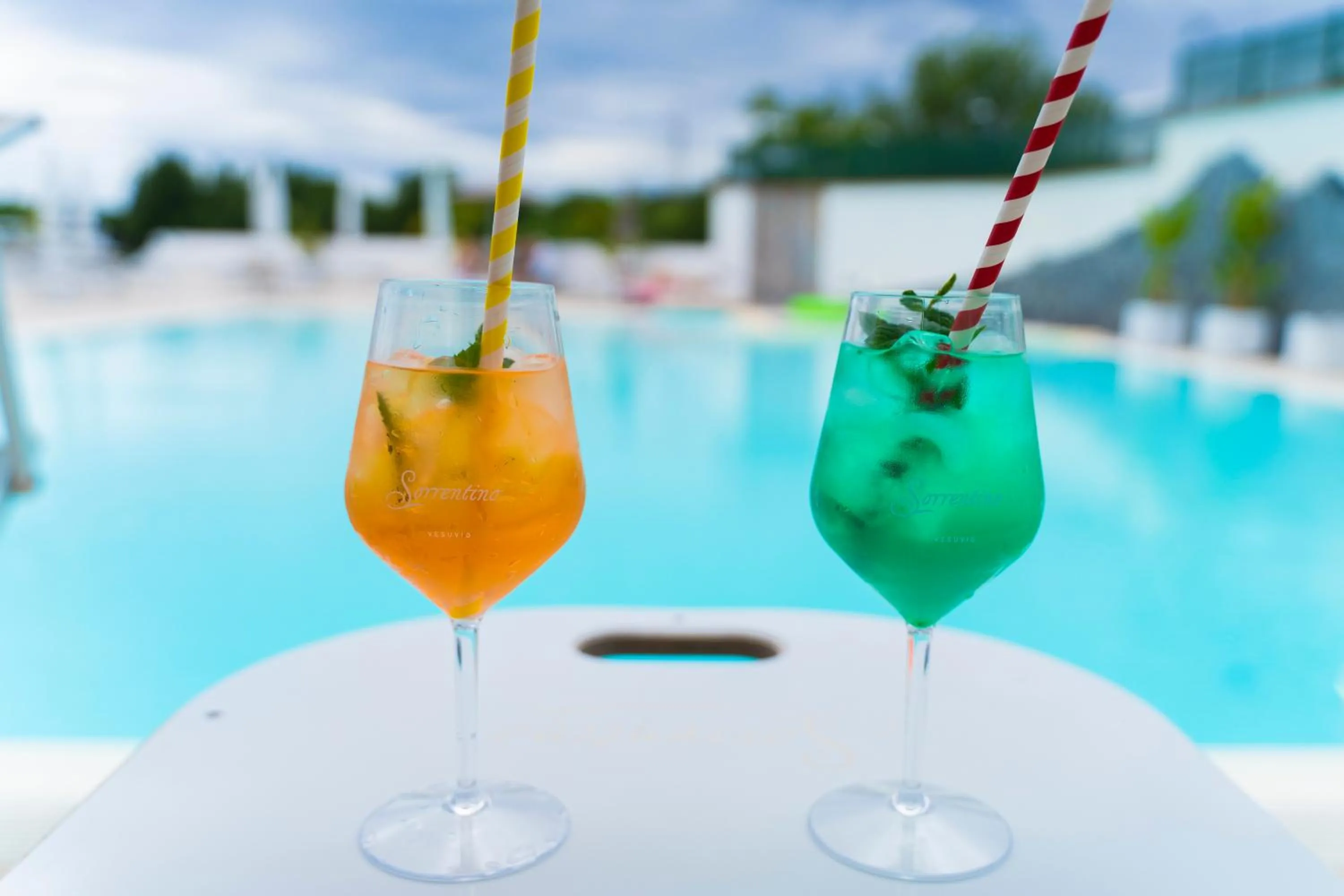 Pool view in Vesuvio Inn Bed & Wine Experience