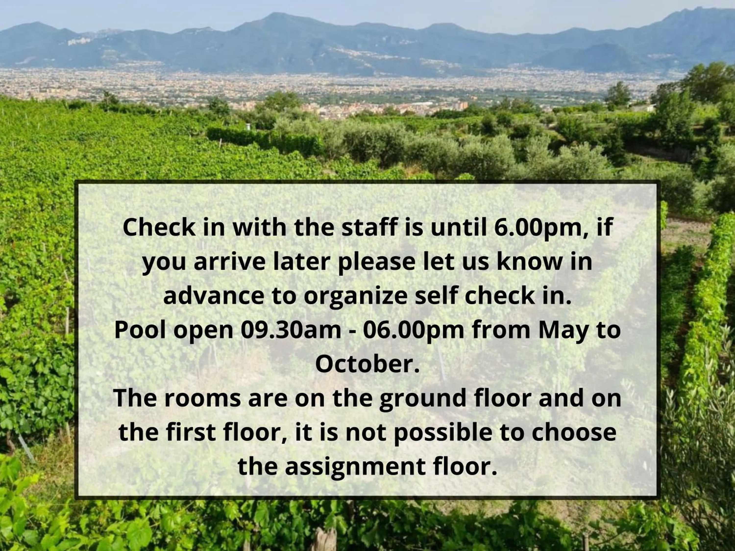 Property building in Vesuvio Inn Bed & Wine Experience