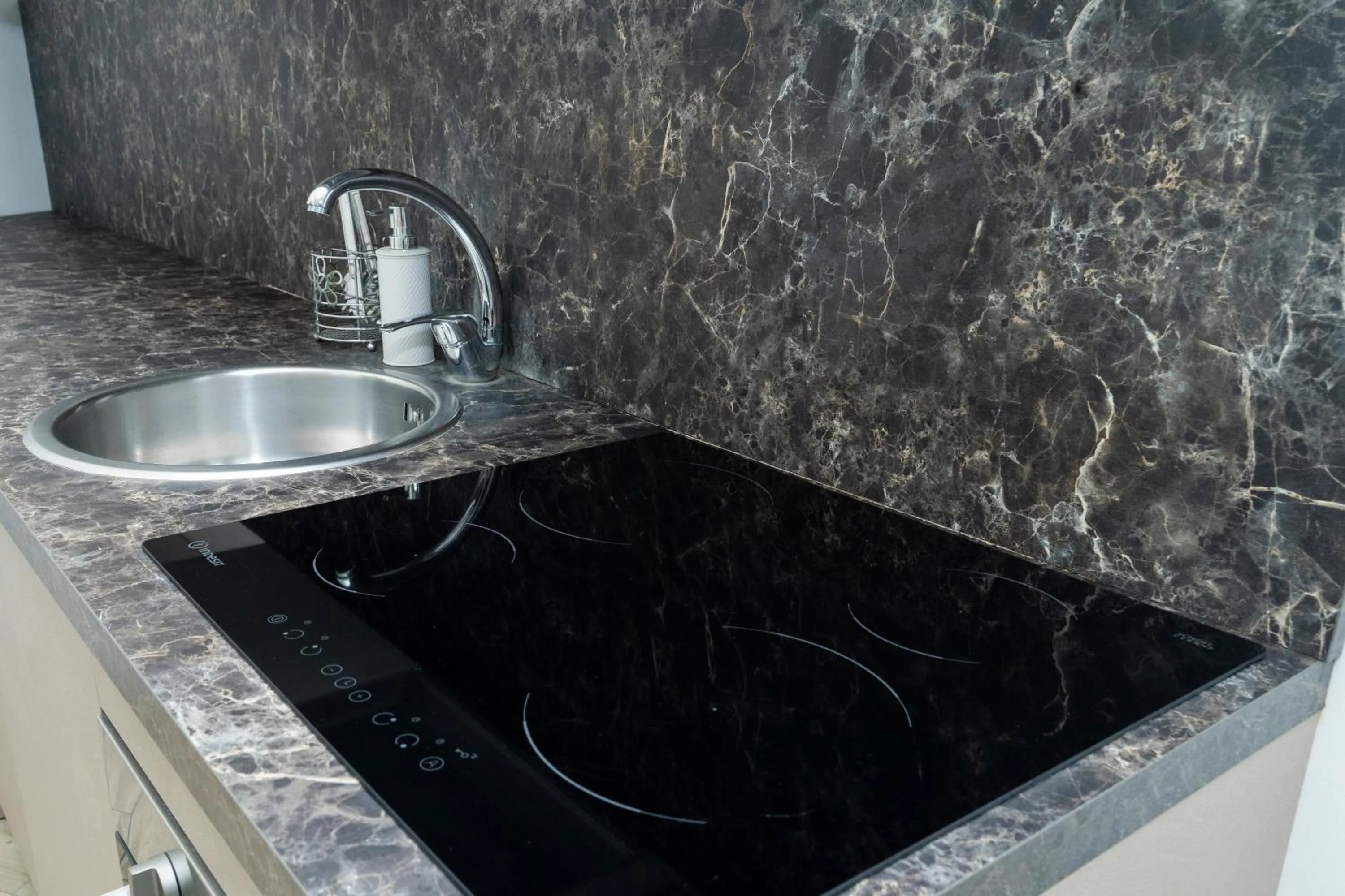 Kitchen or kitchenette in Vesuvio Inn Bed & Wine Experience