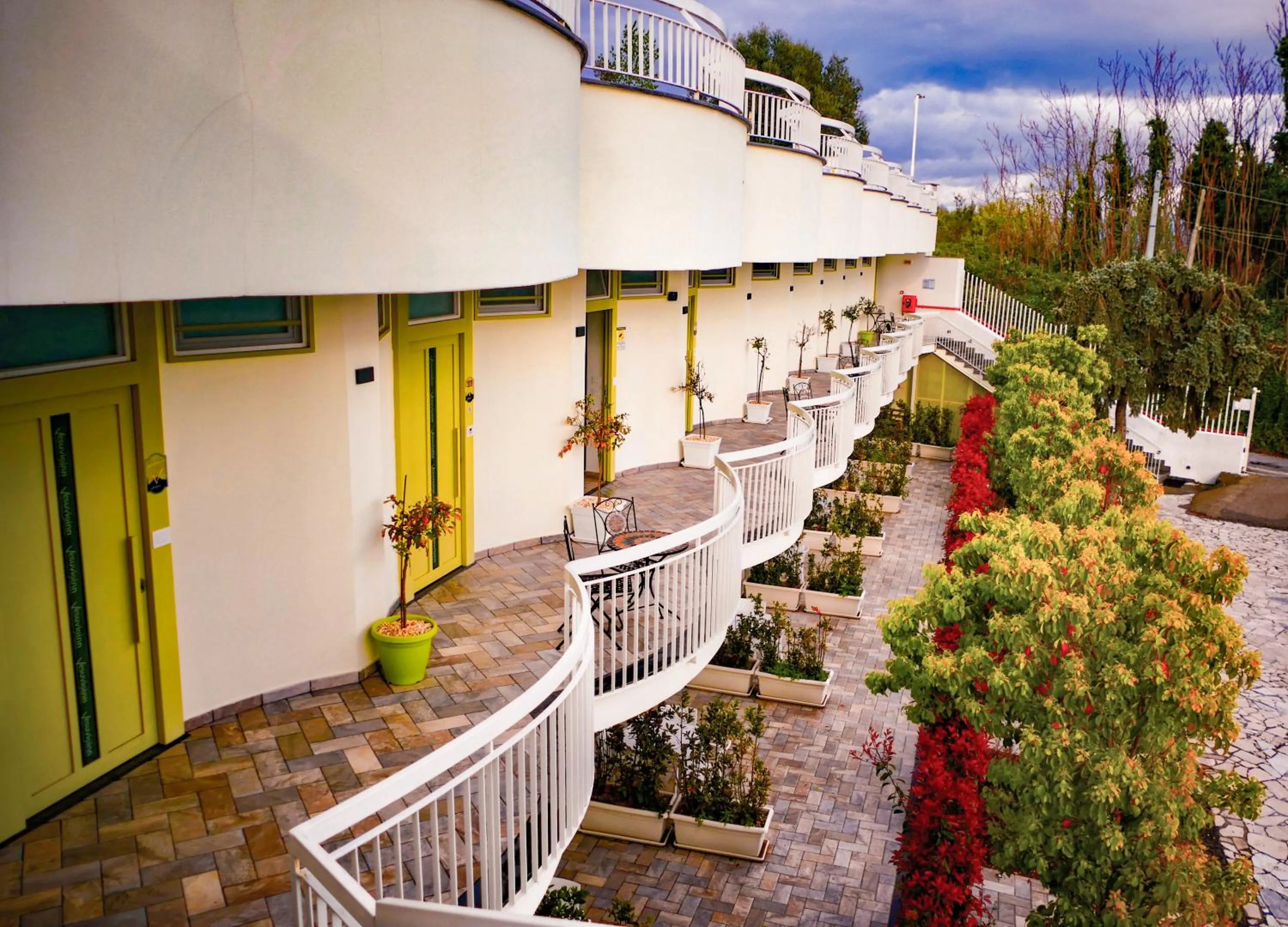 Property building in Vesuvio Inn Bed & Wine Experience