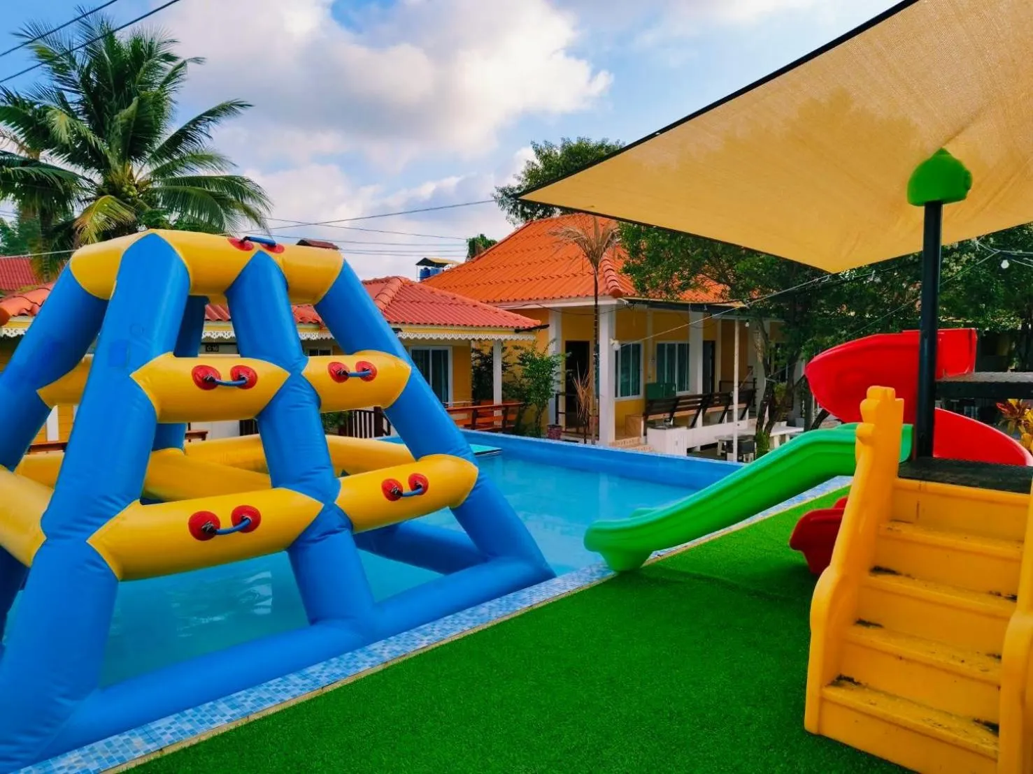 Children play ground in Pooma Resort