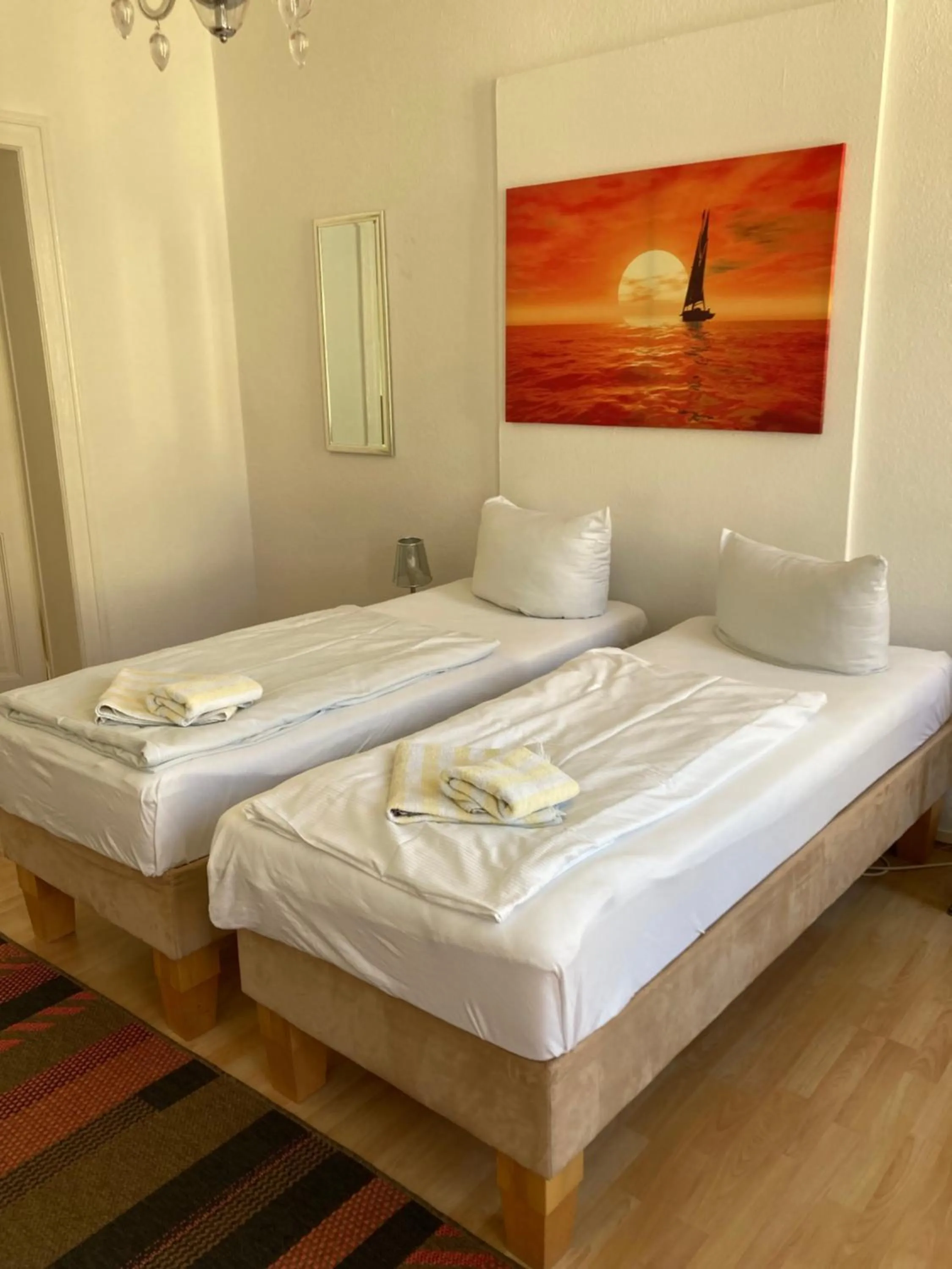 Bedroom, Bed in Rothenberger Plauen