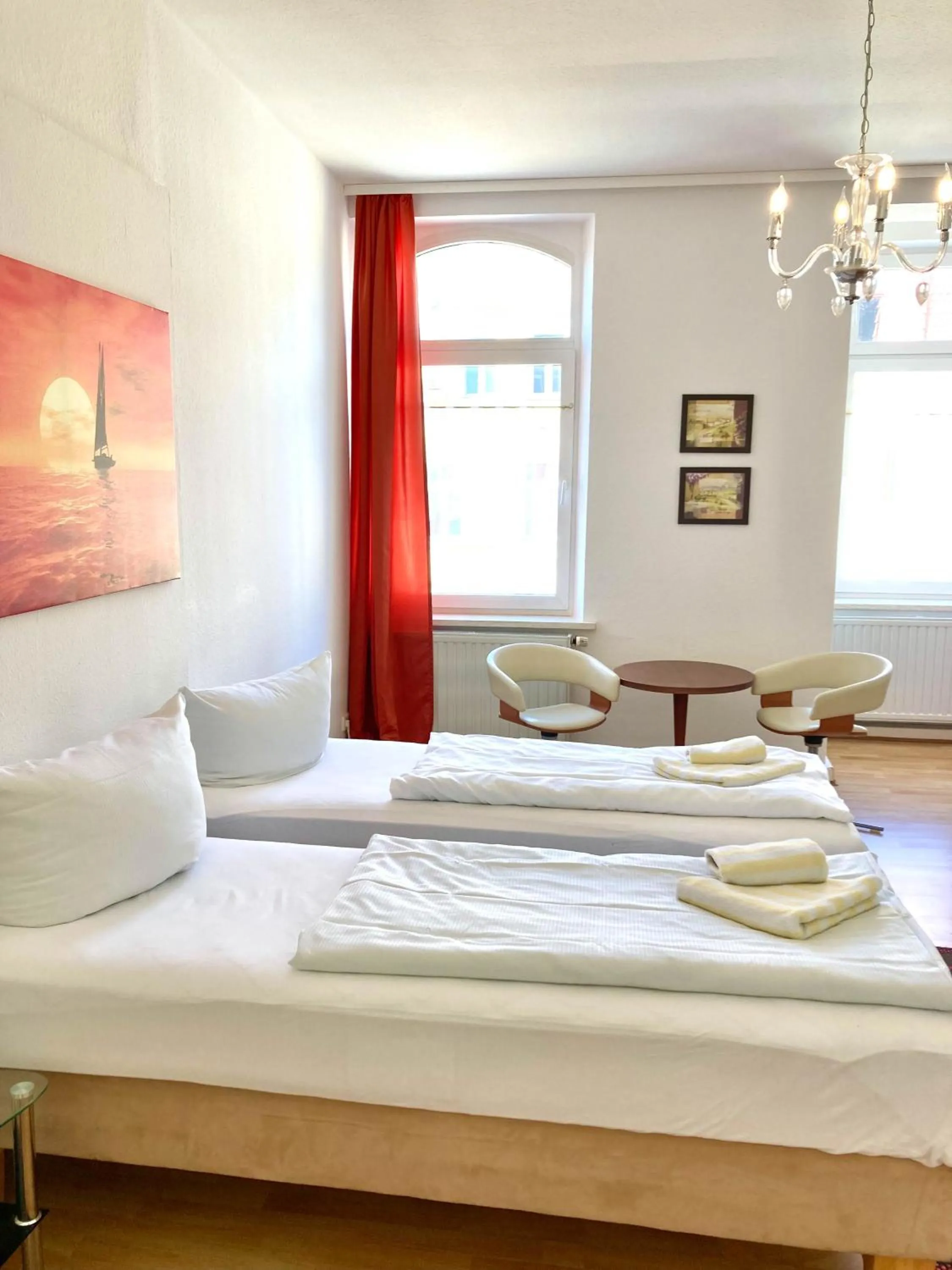 Kitchen or kitchenette, Bed in Rothenberger Plauen