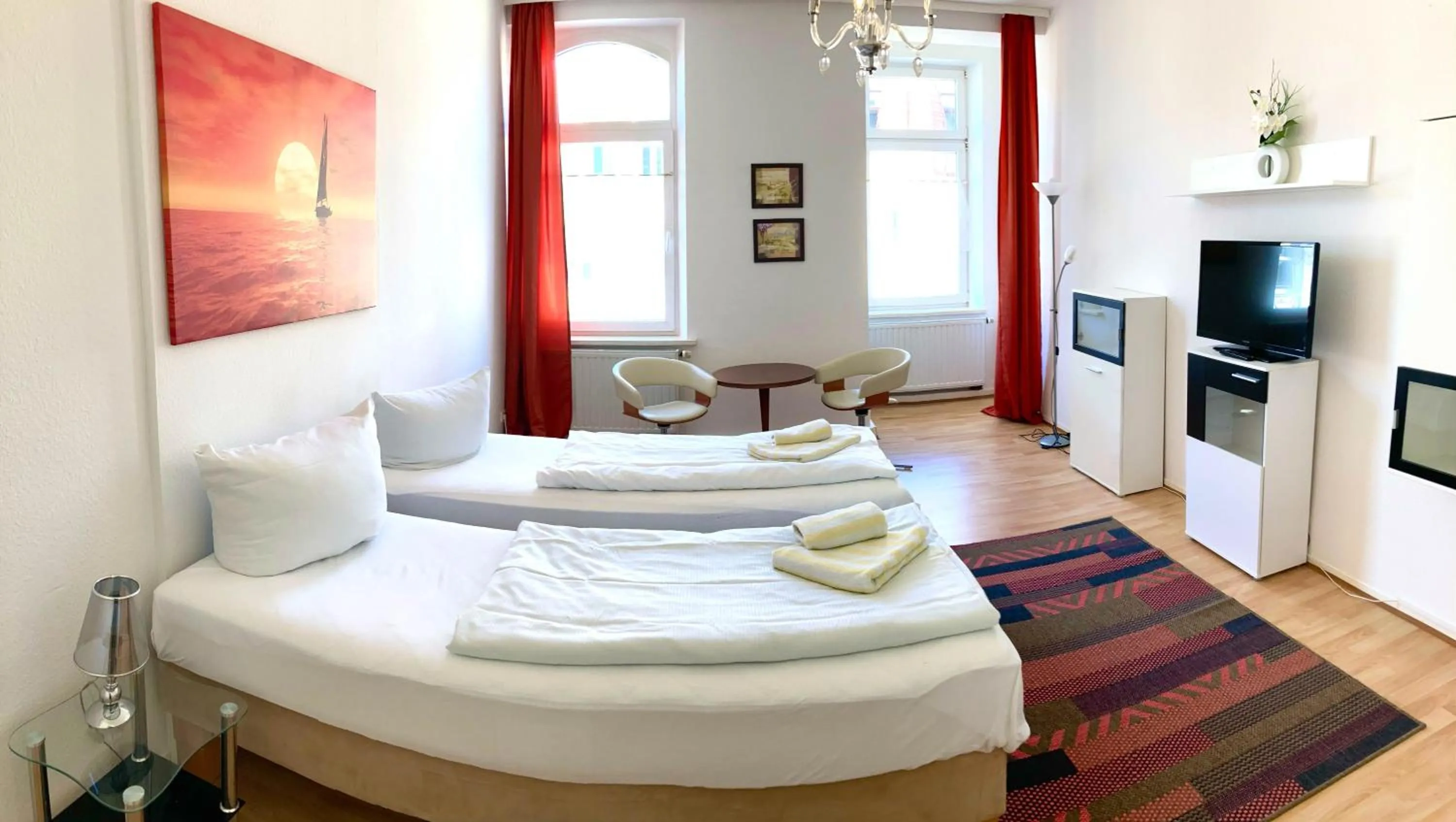 Photo of the whole room, Bed in Rothenberger Plauen