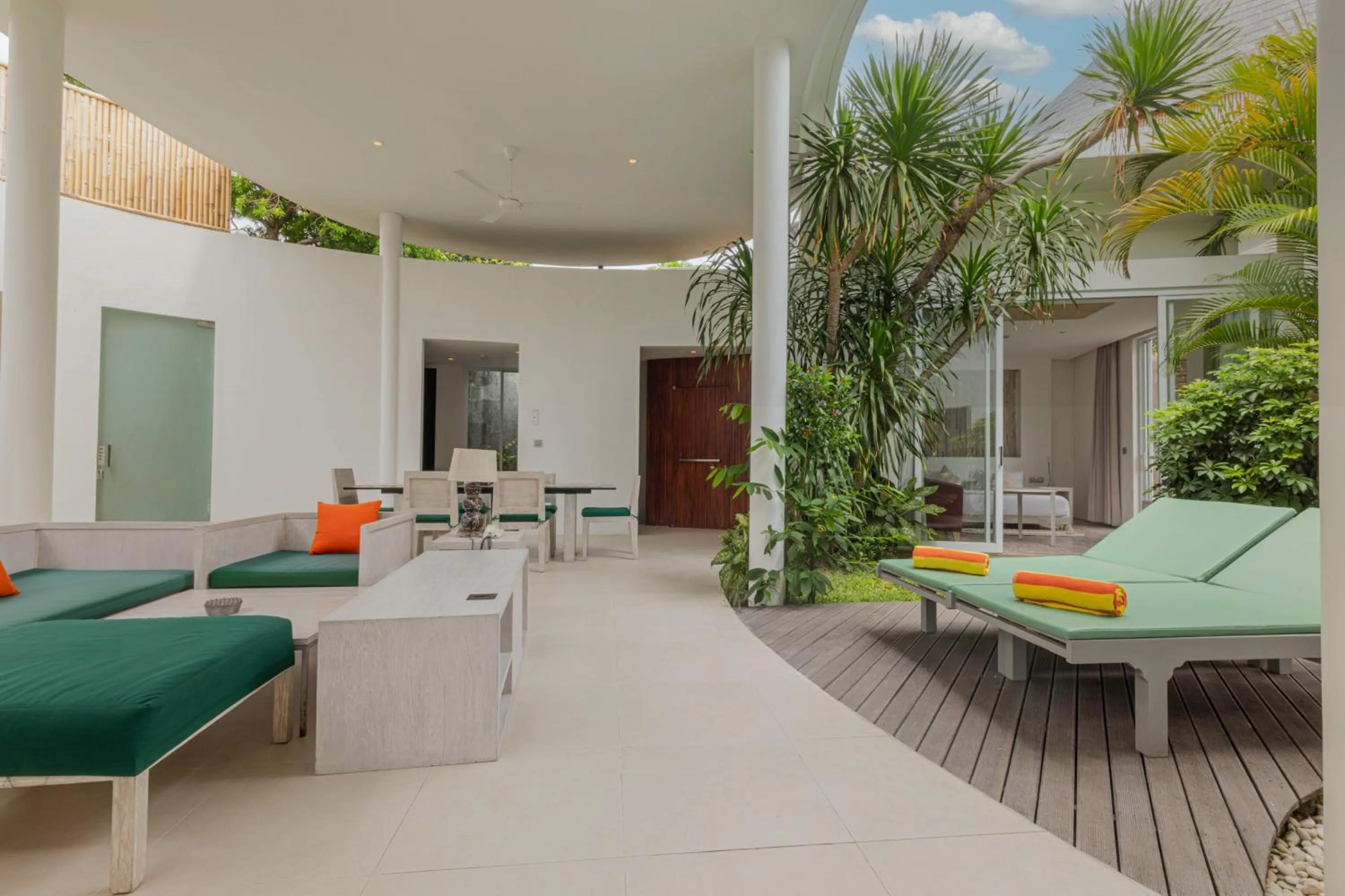 Garden in Taman Mesari Luxury Villas-Seminyak