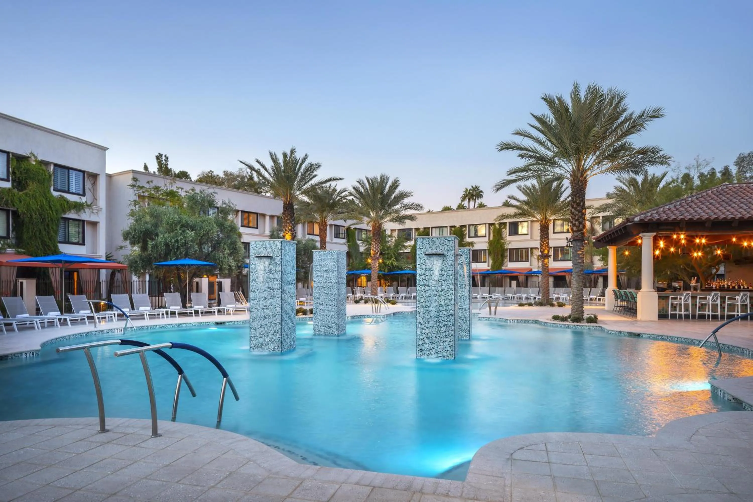Pool view in The Scottsdale Resort & Spa, Curio Collection by Hilton