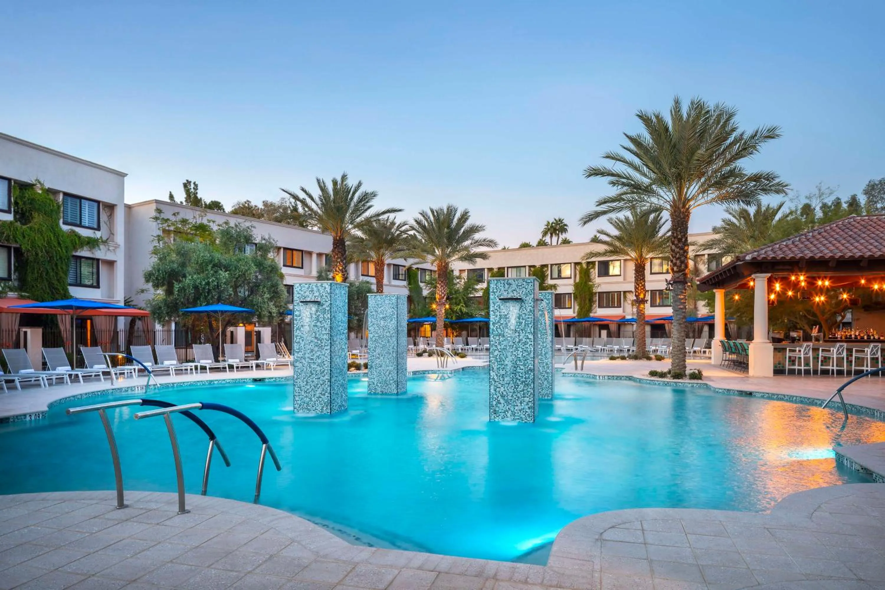 Pool view in The Scottsdale Resort & Spa, Curio Collection by Hilton