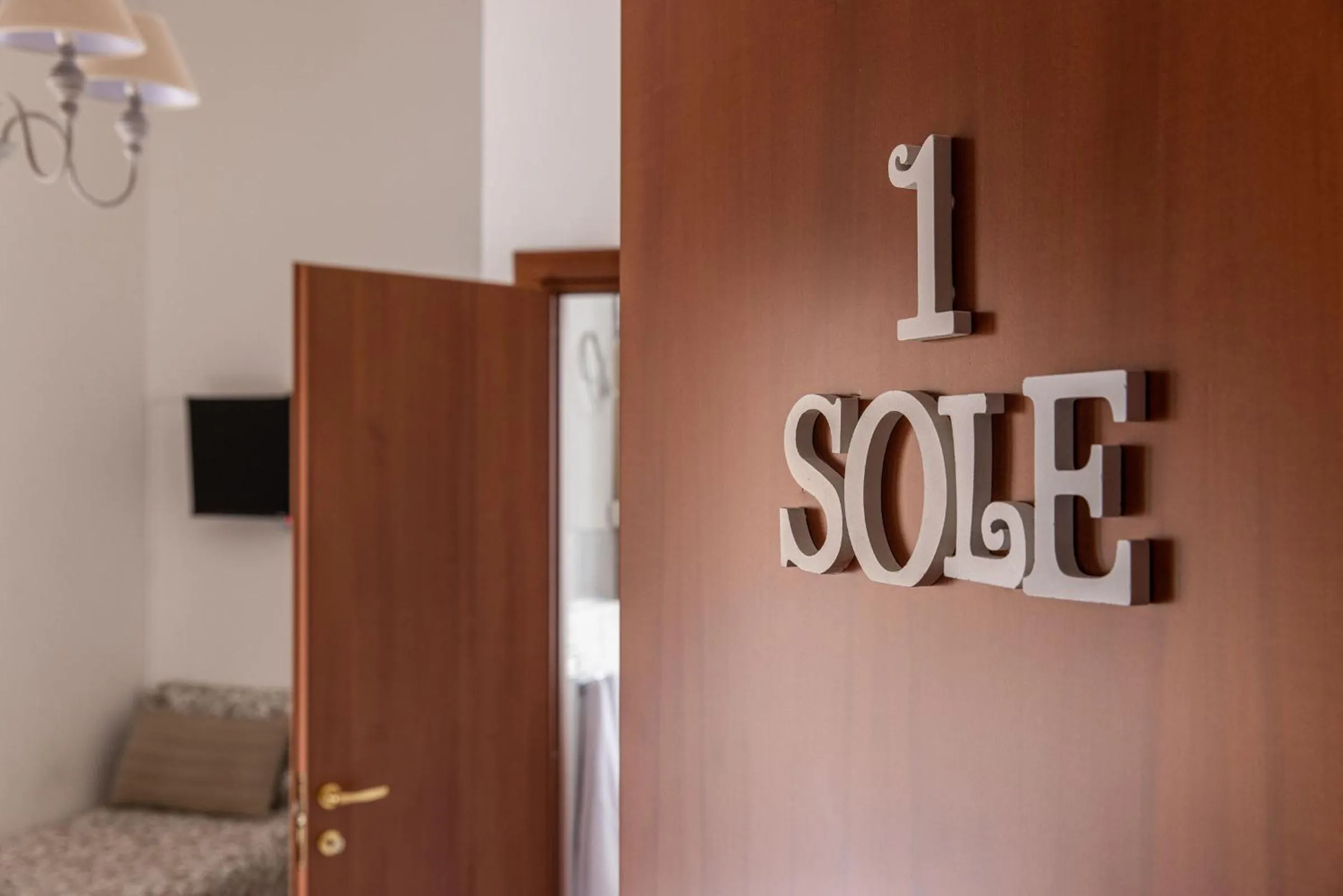 Property logo or sign in B&B della Stazione