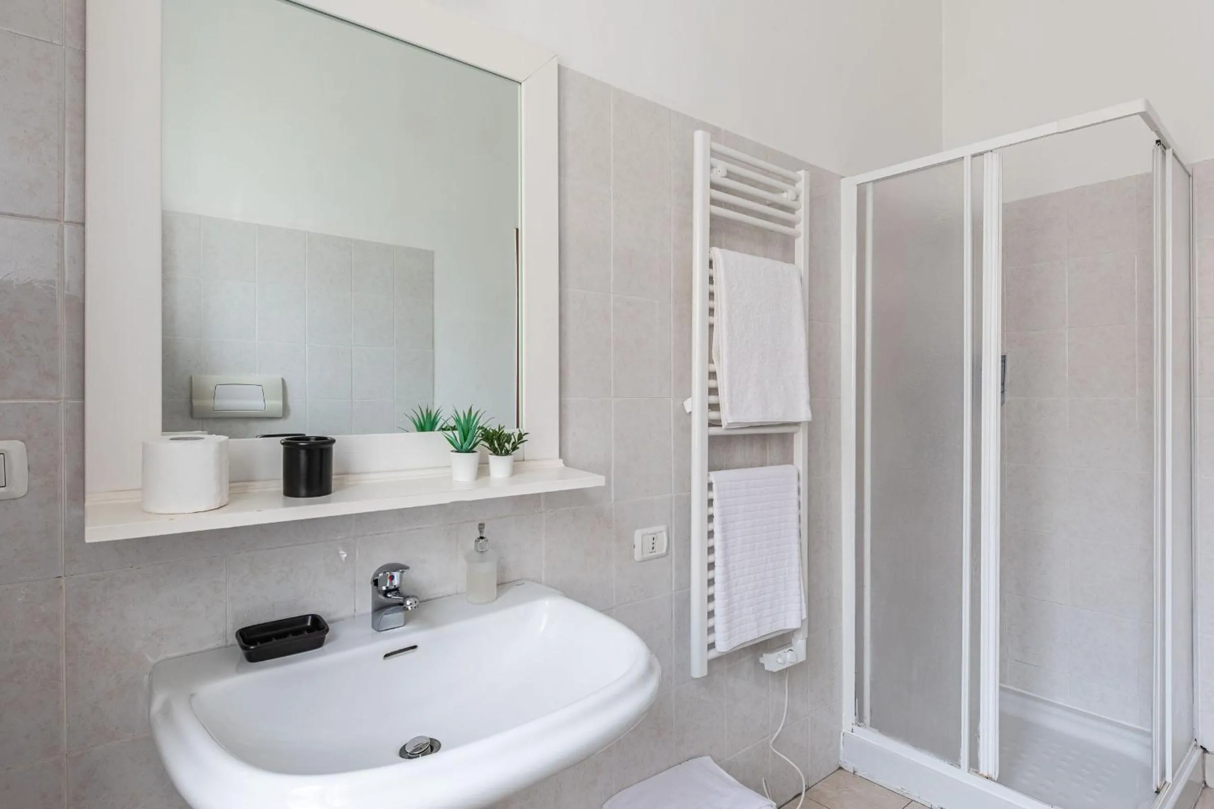 Shower in B&B della Stazione