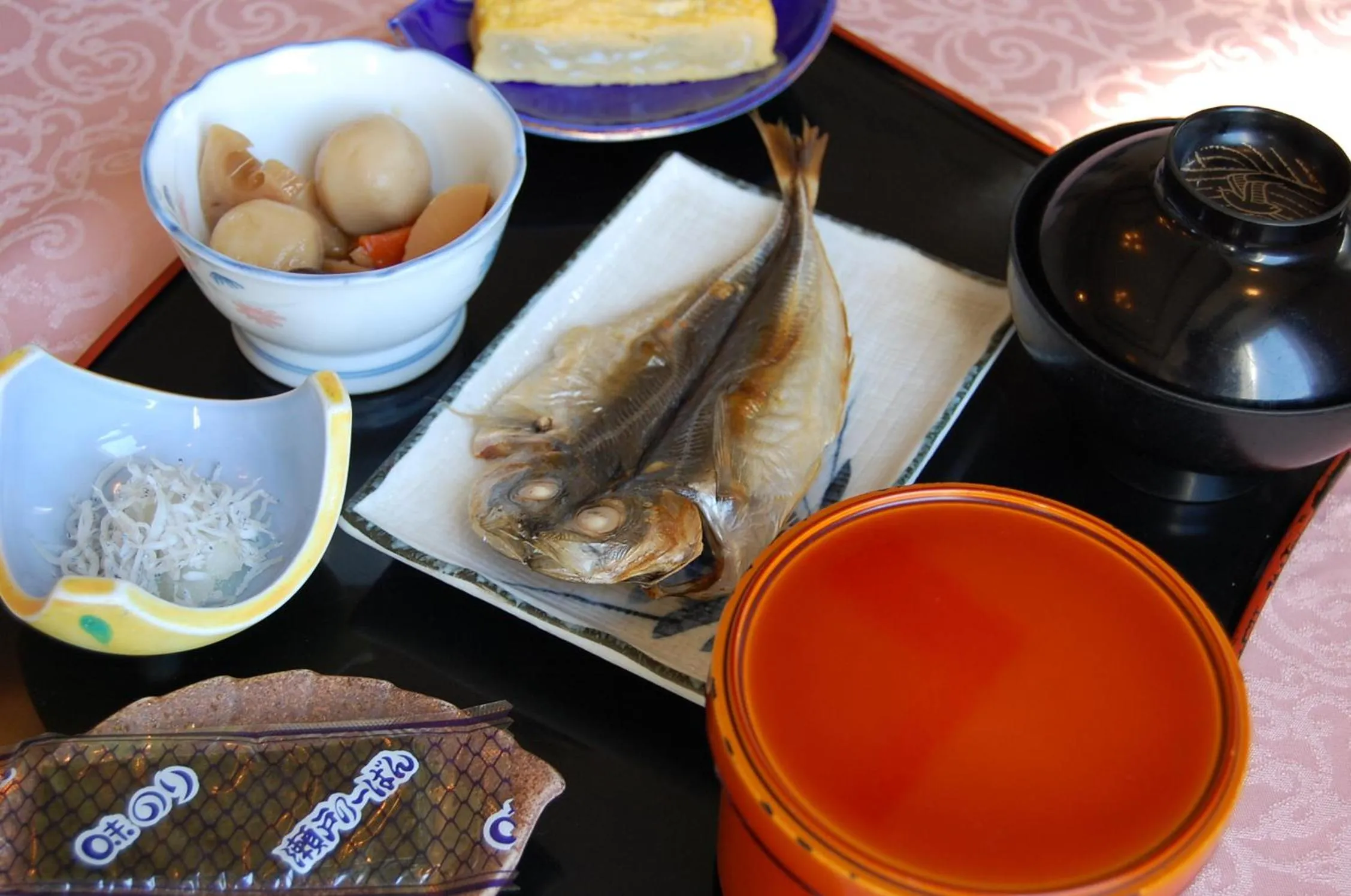 Asian breakfast in Seagrande Shimizu Station Hotel