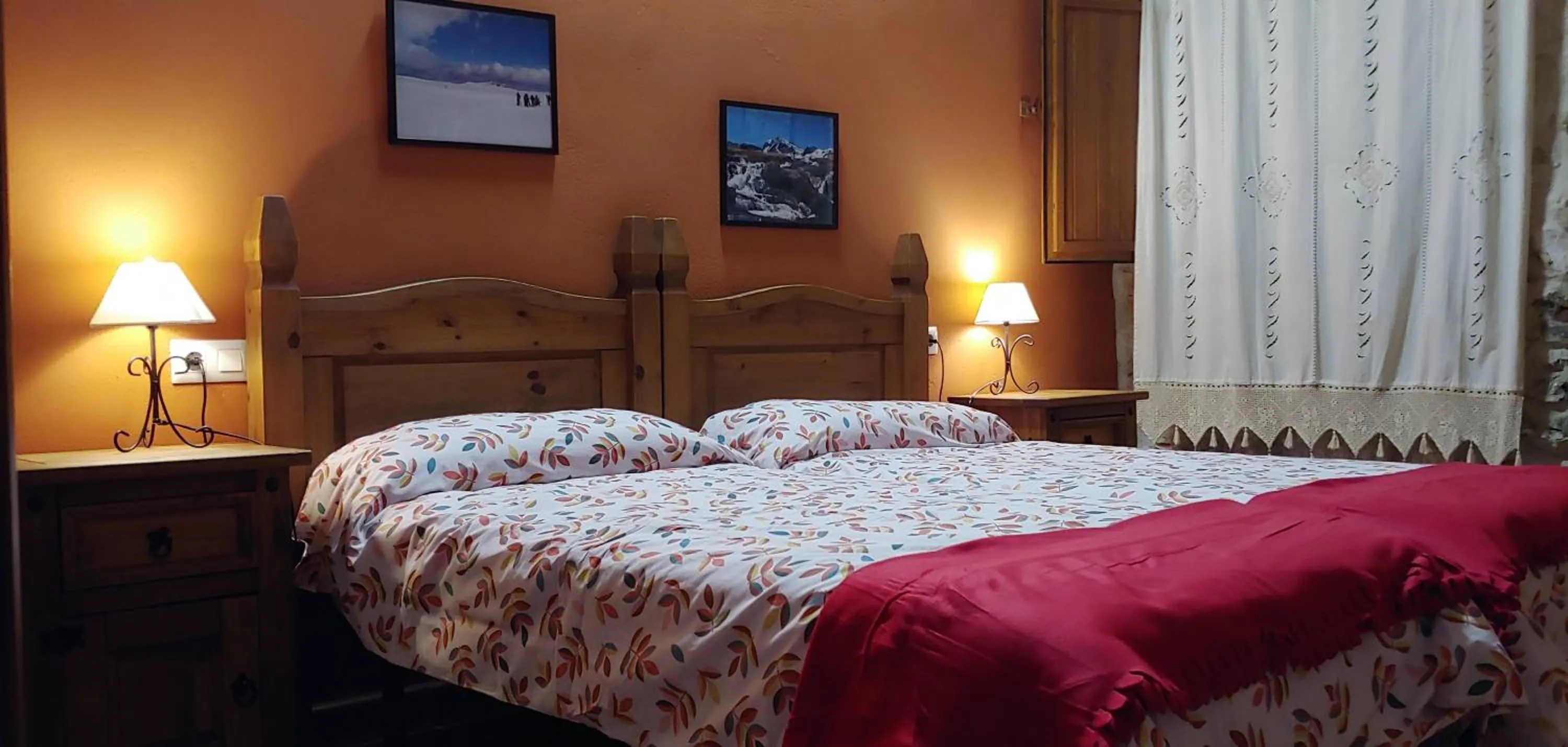 Bed in Hotel La Casa Chacinera