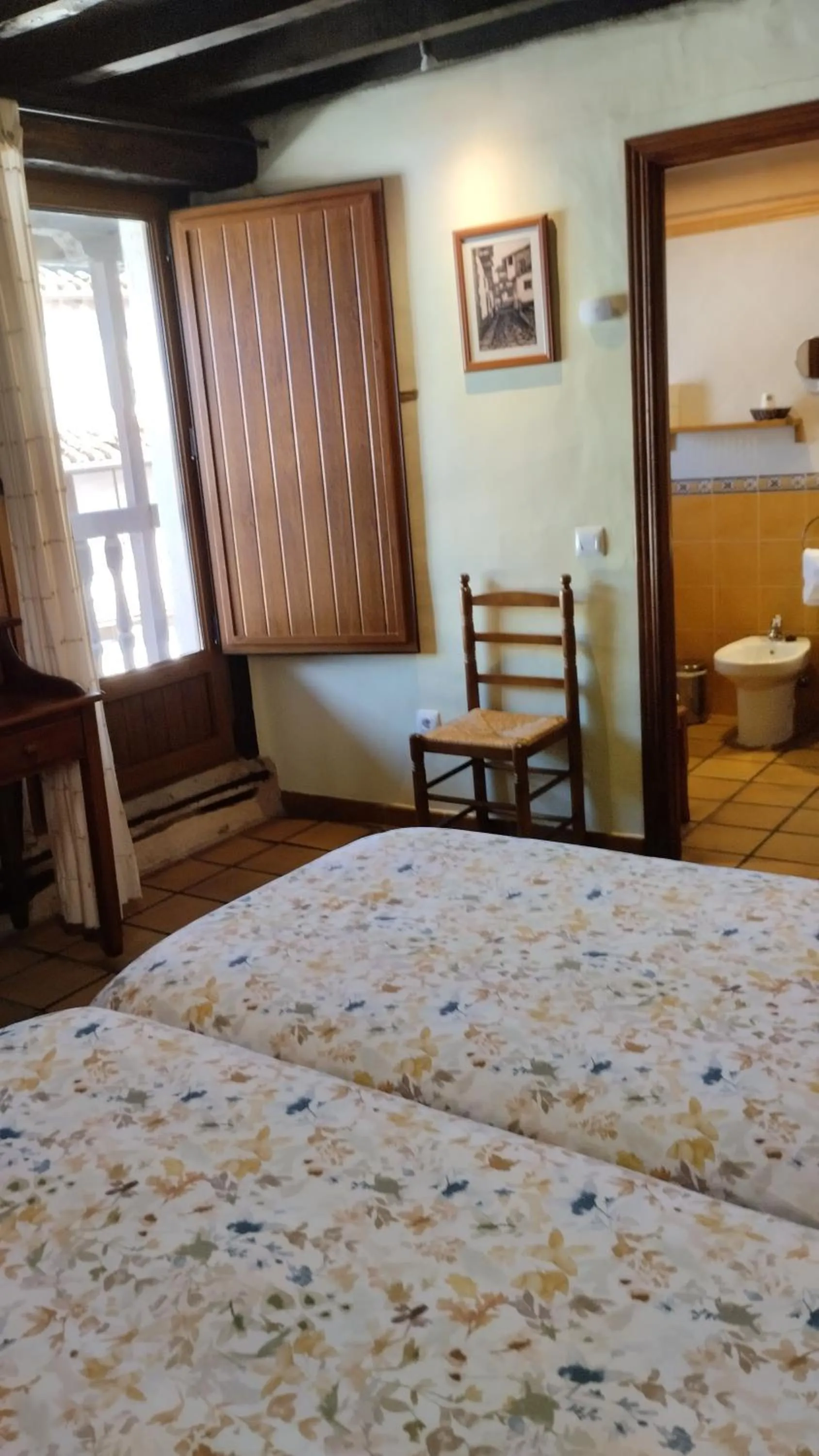 Bed in Hotel La Casa Chacinera