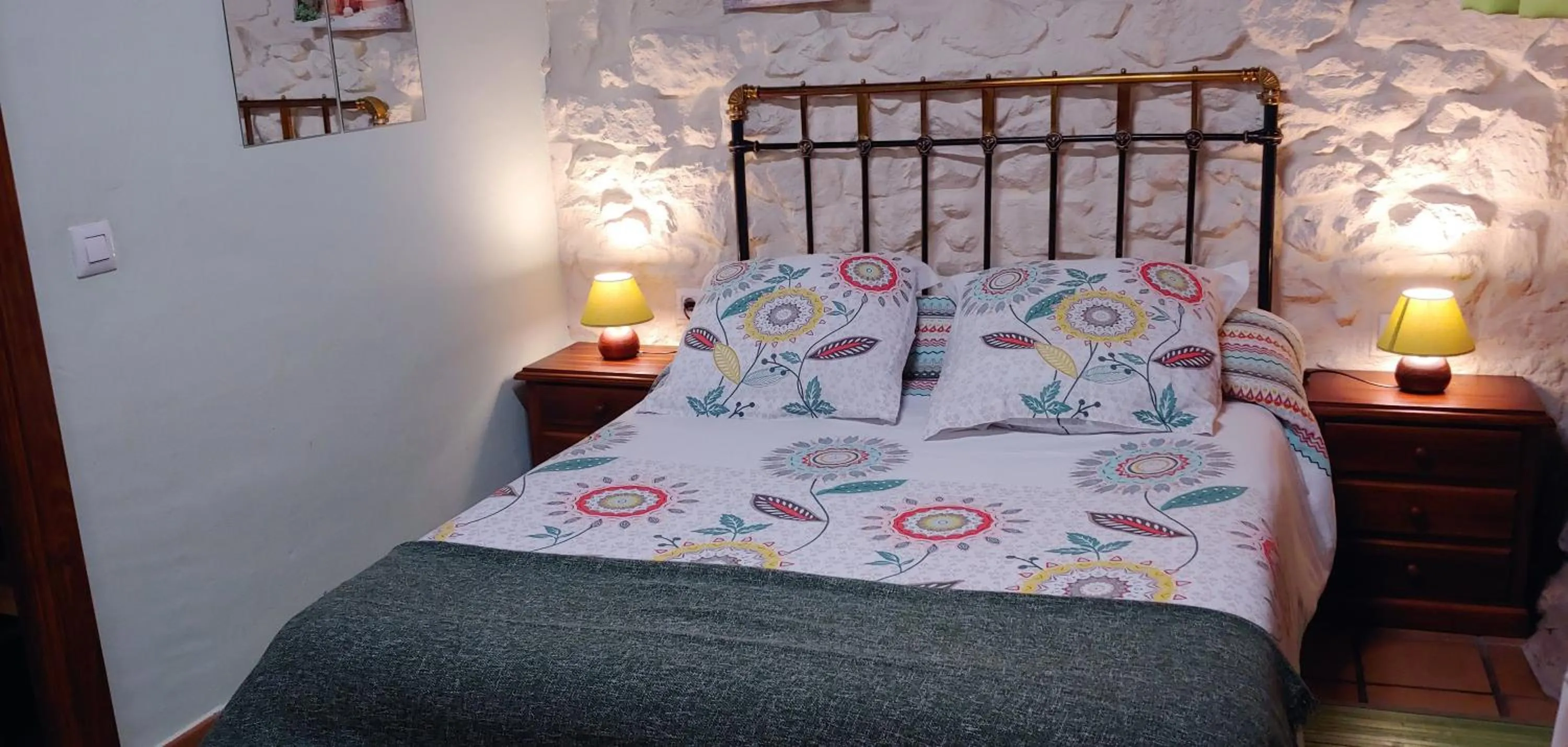 Bed in Hotel La Casa Chacinera