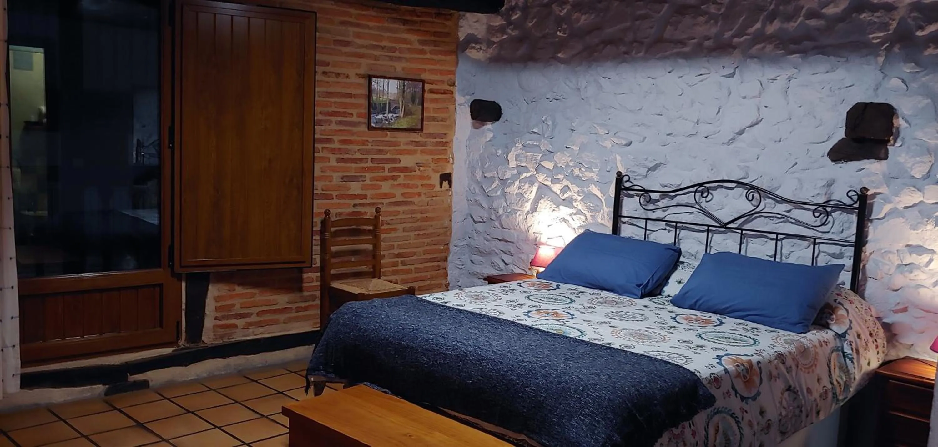 Bed in Hotel La Casa Chacinera