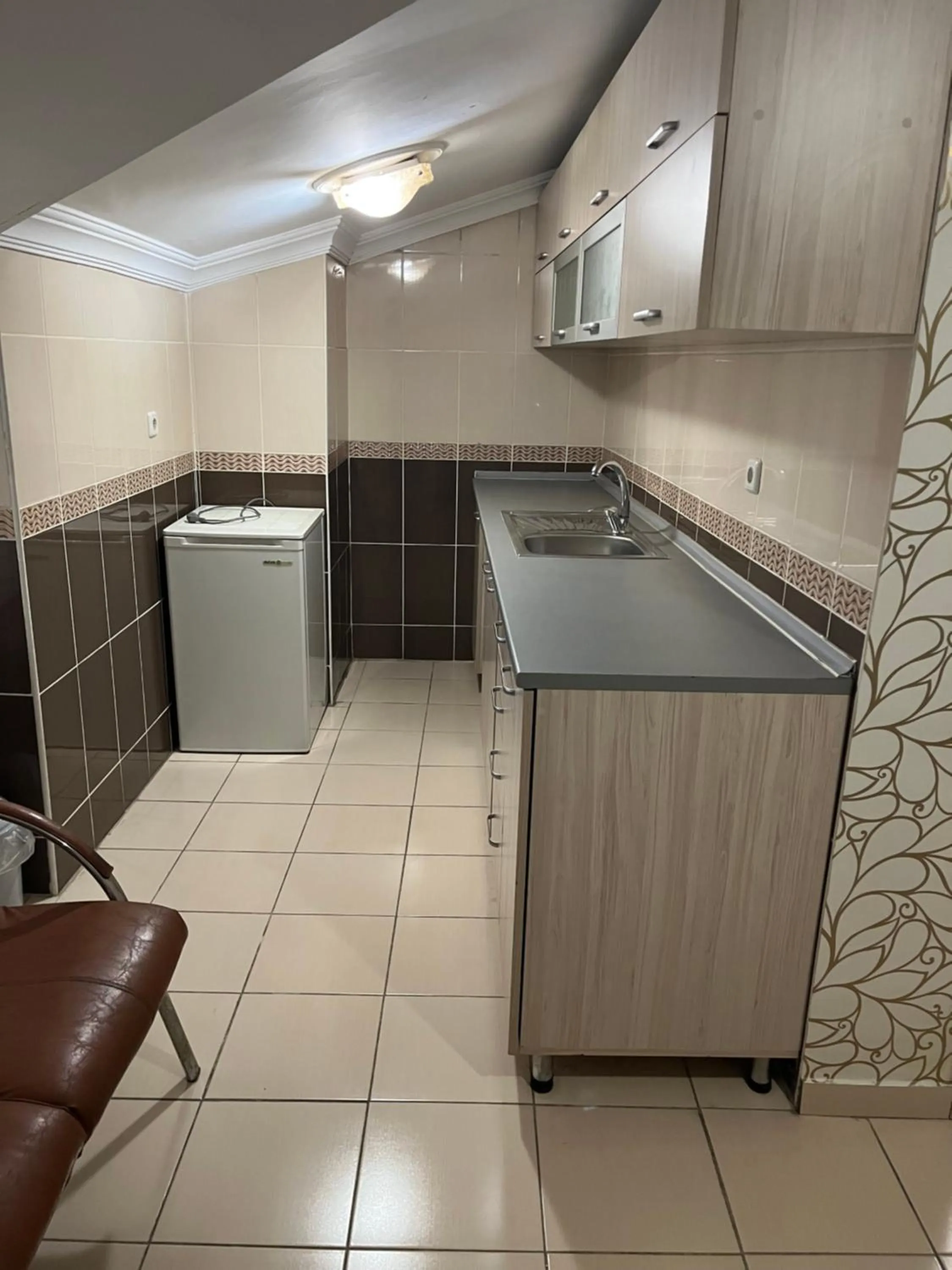 Kitchen or kitchenette in Balkan Palace Edirne