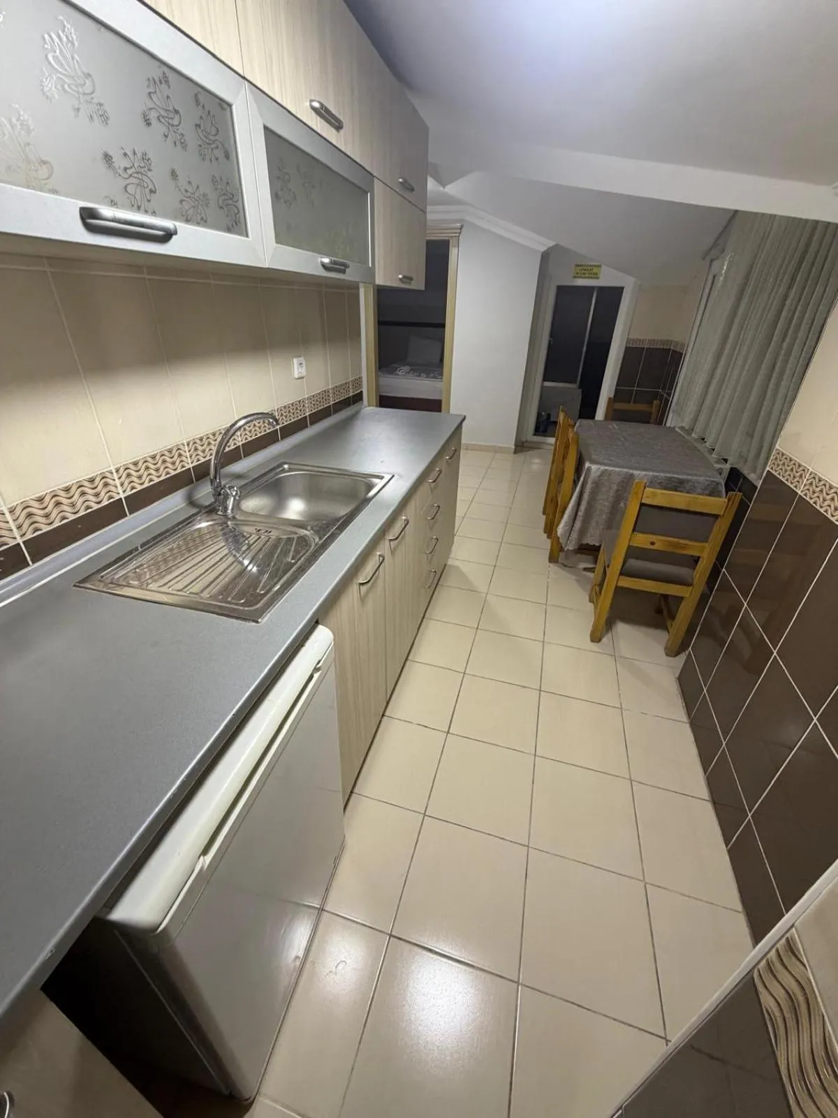 Kitchen or kitchenette in Balkan Palace Edirne