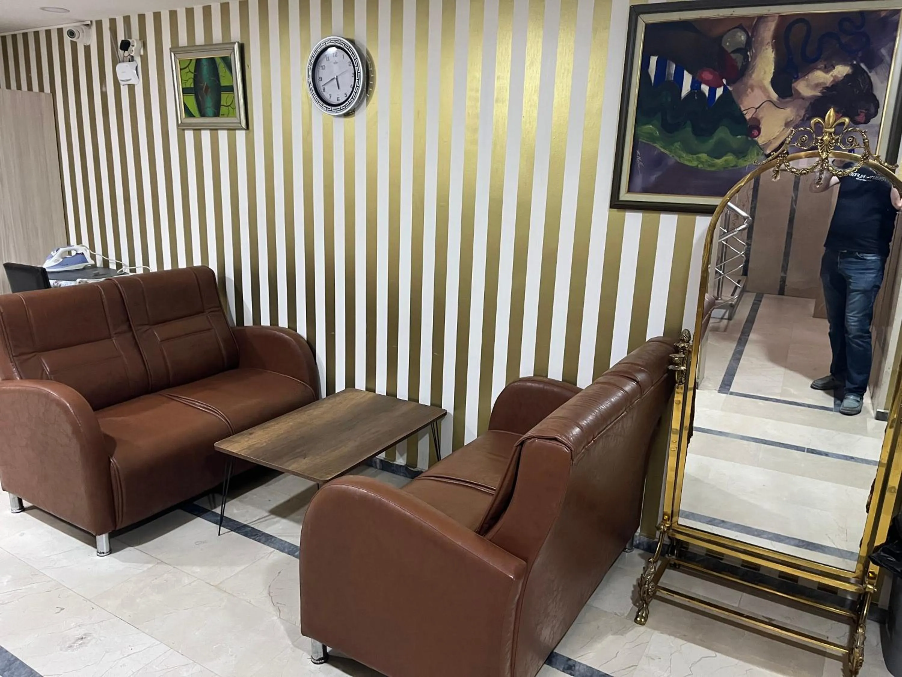 Lobby or reception in Balkan Palace Edirne