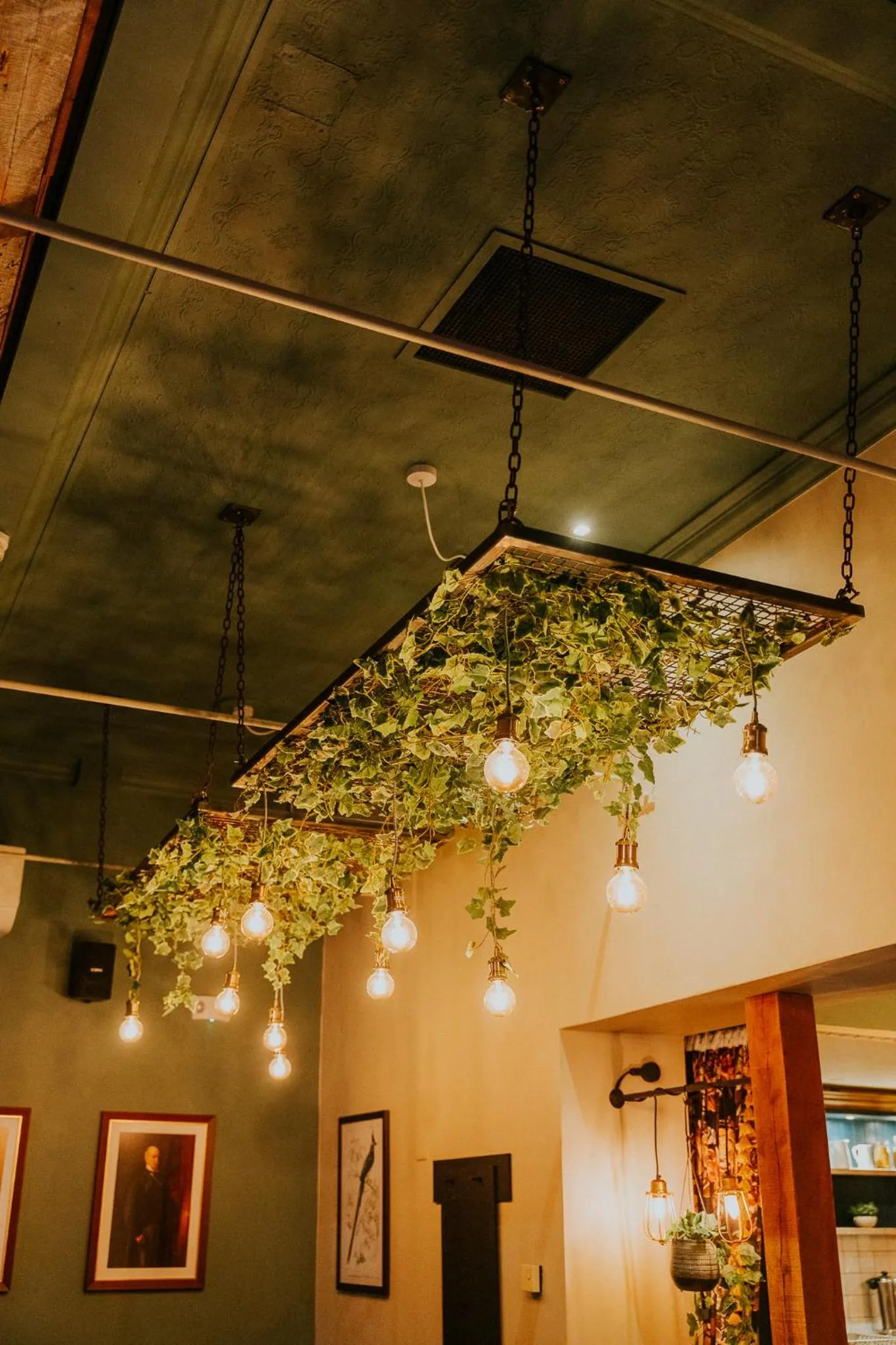 Decorative detail in Grouse & Claret, Matlock by Marston's Inns