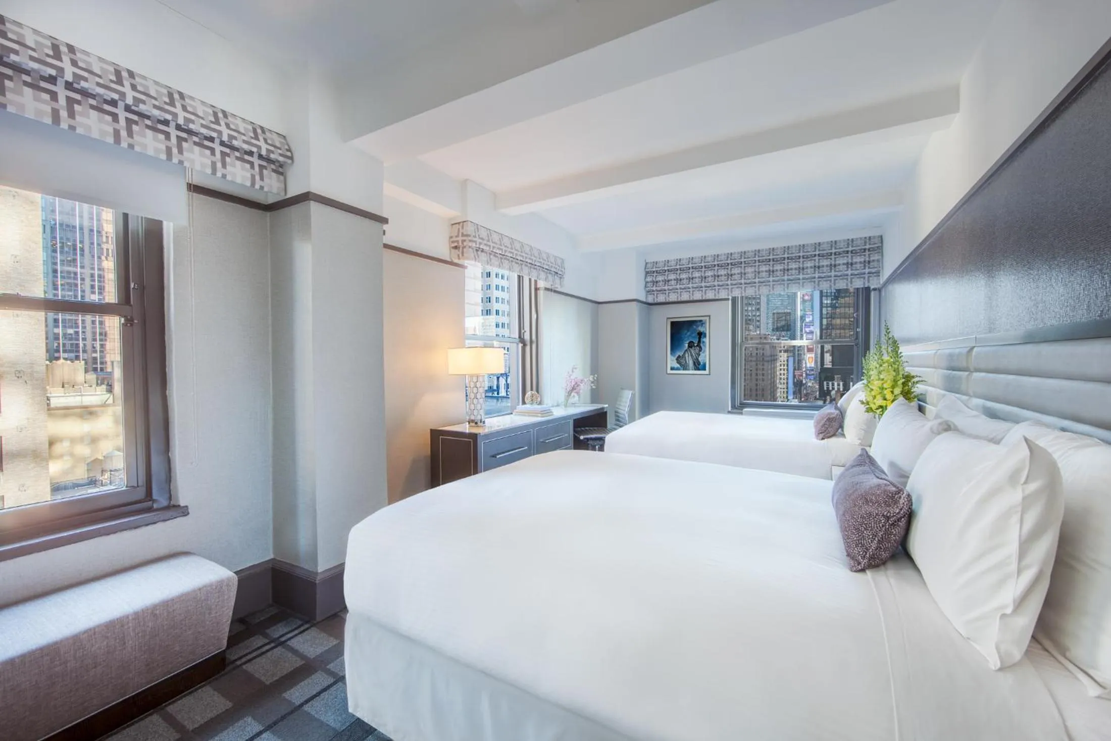 Bed in Park Central Hotel New York