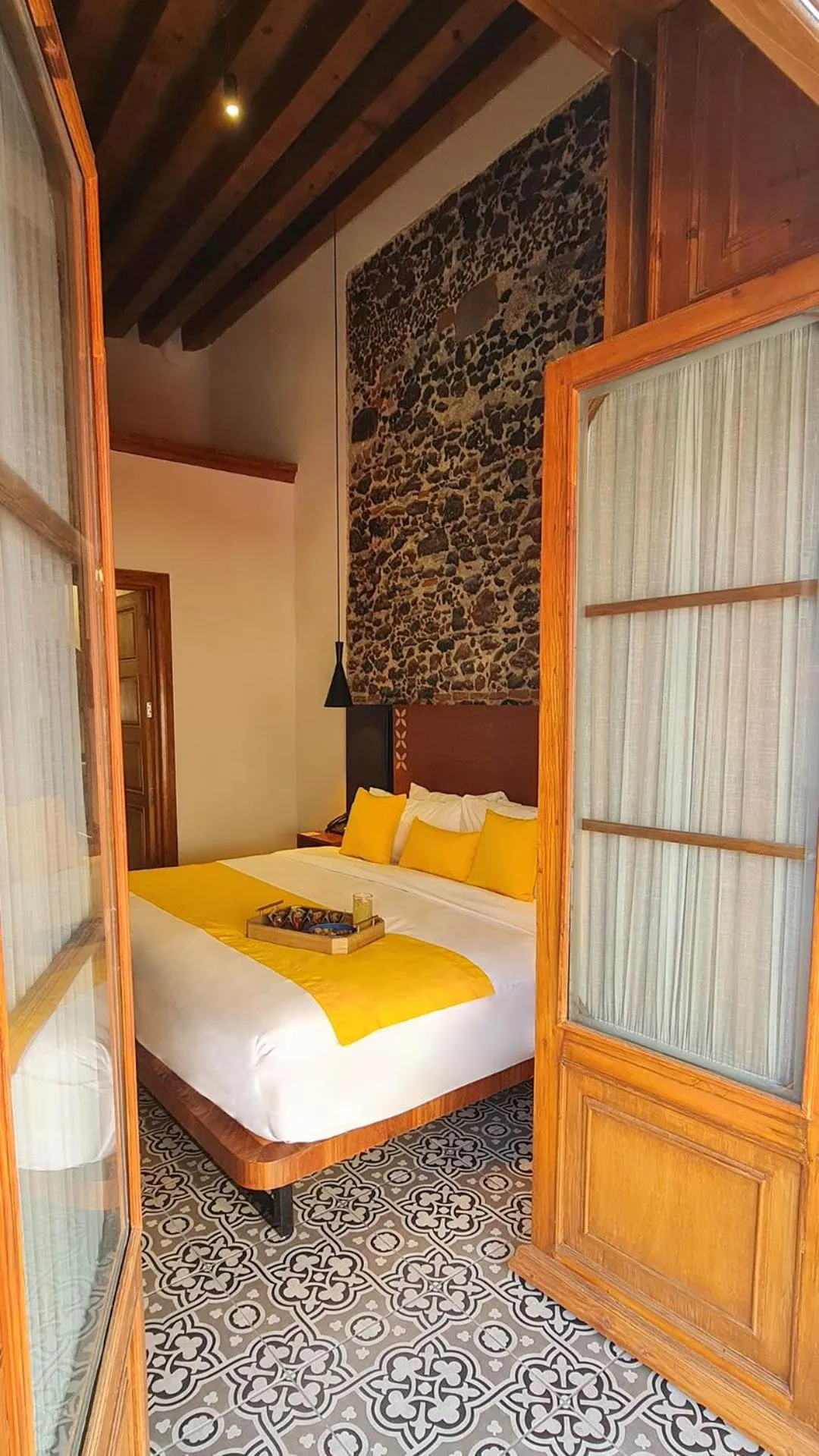 Bedroom, Bed in Casa de la Luz Hotel Boutique