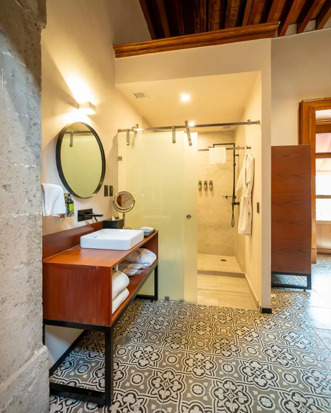 Bathroom in Casa de la Luz Hotel Boutique