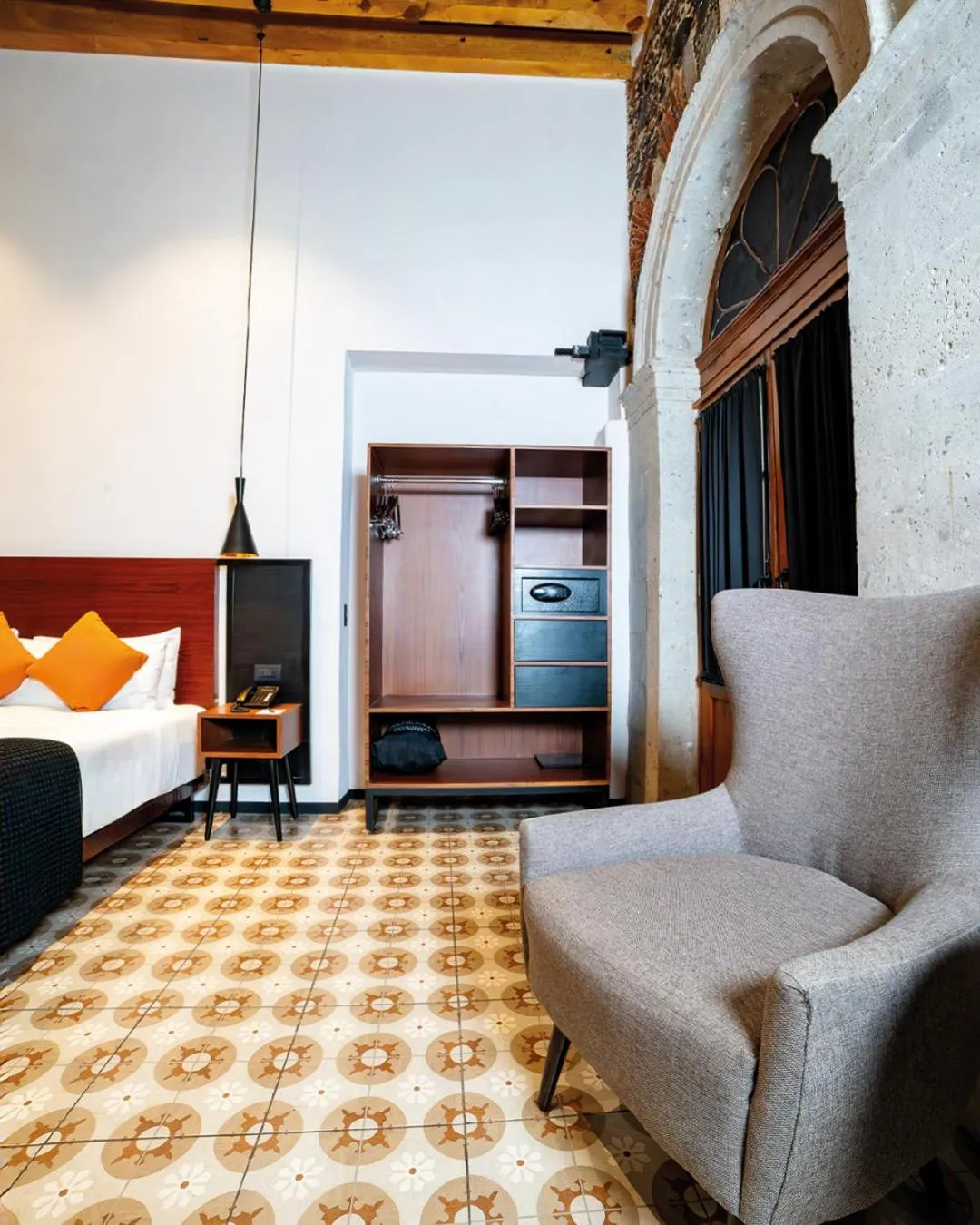 Bed in Casa de la Luz Hotel Boutique