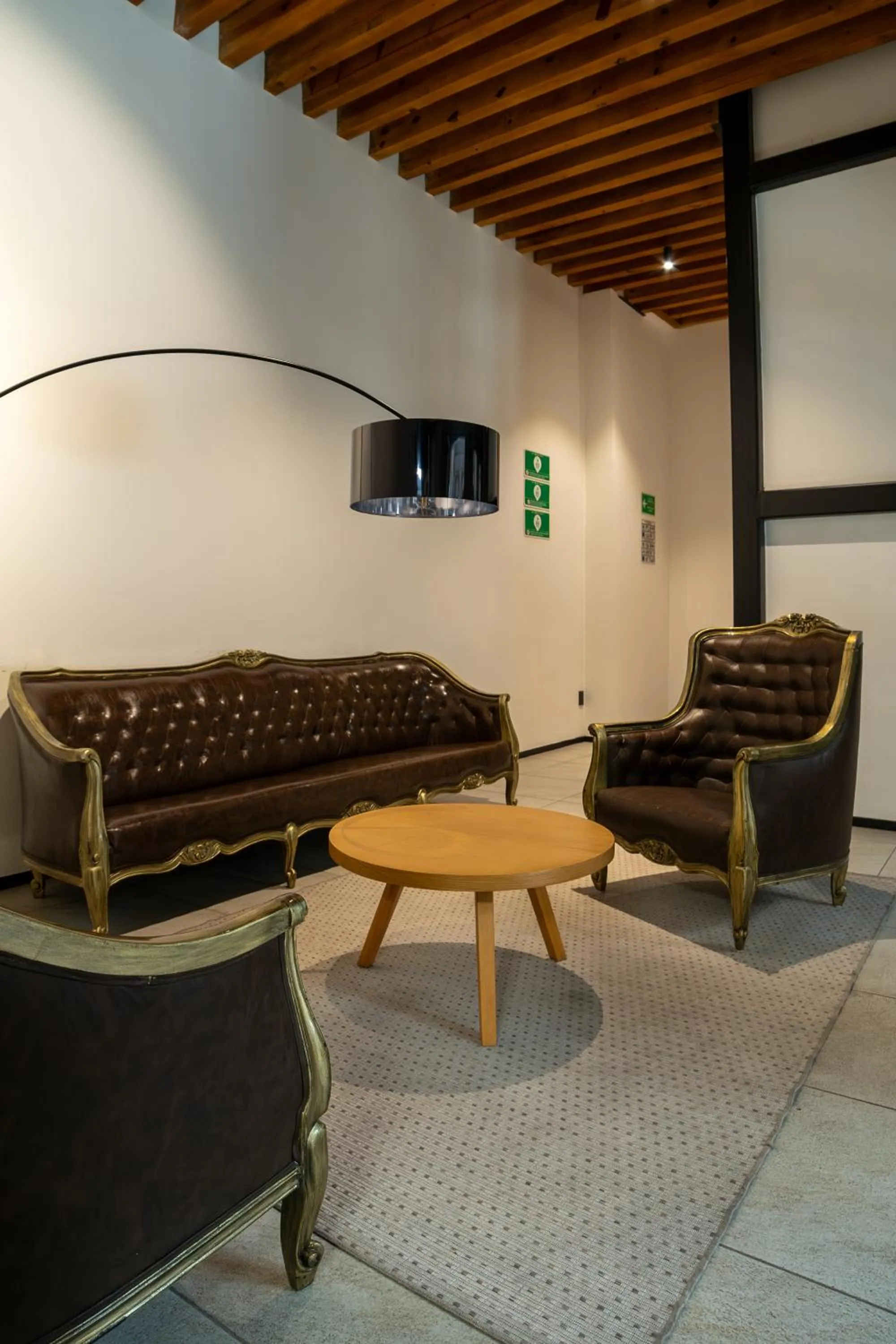 Seating area in Casa de la Luz Hotel Boutique