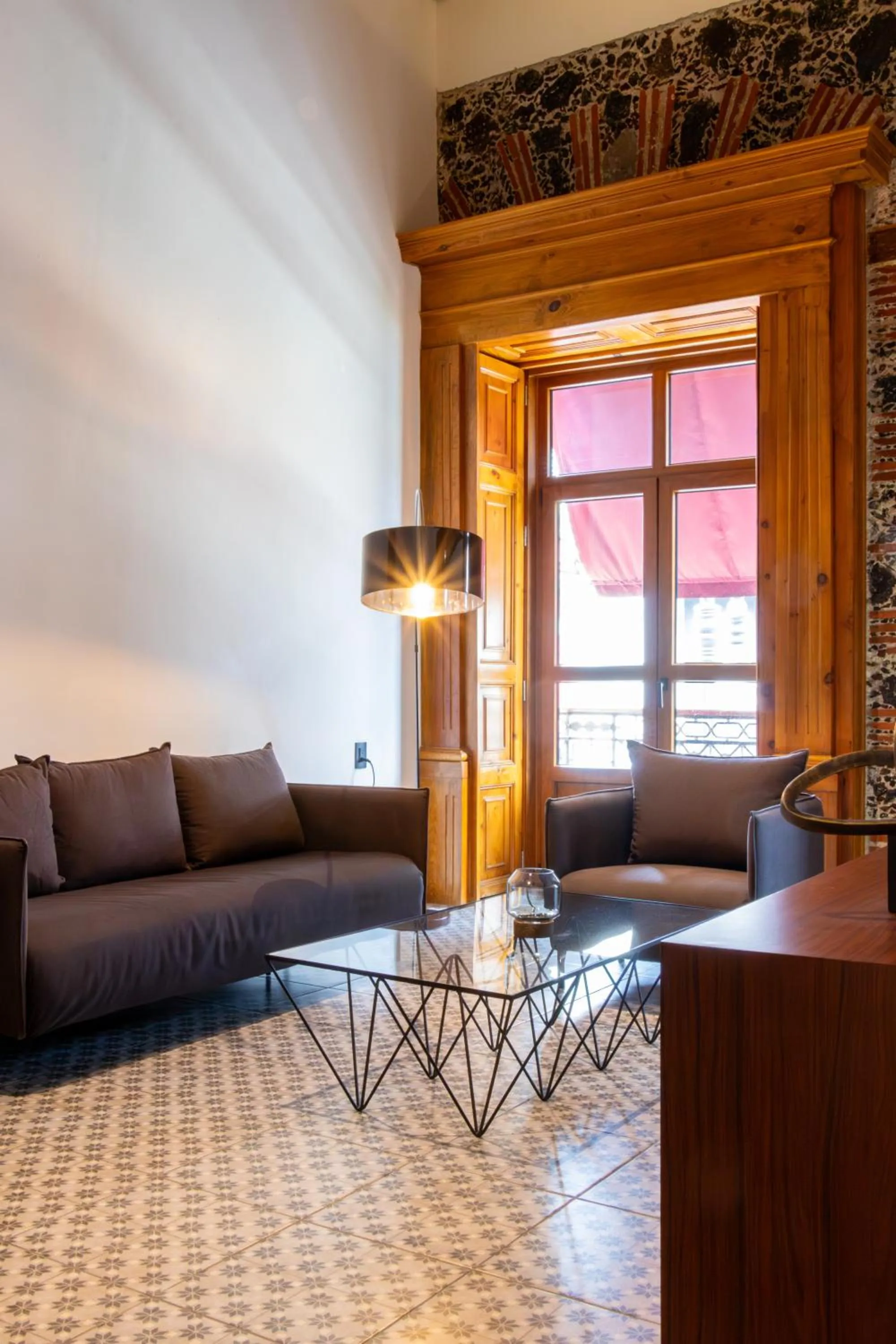Living room in Casa de la Luz Hotel Boutique