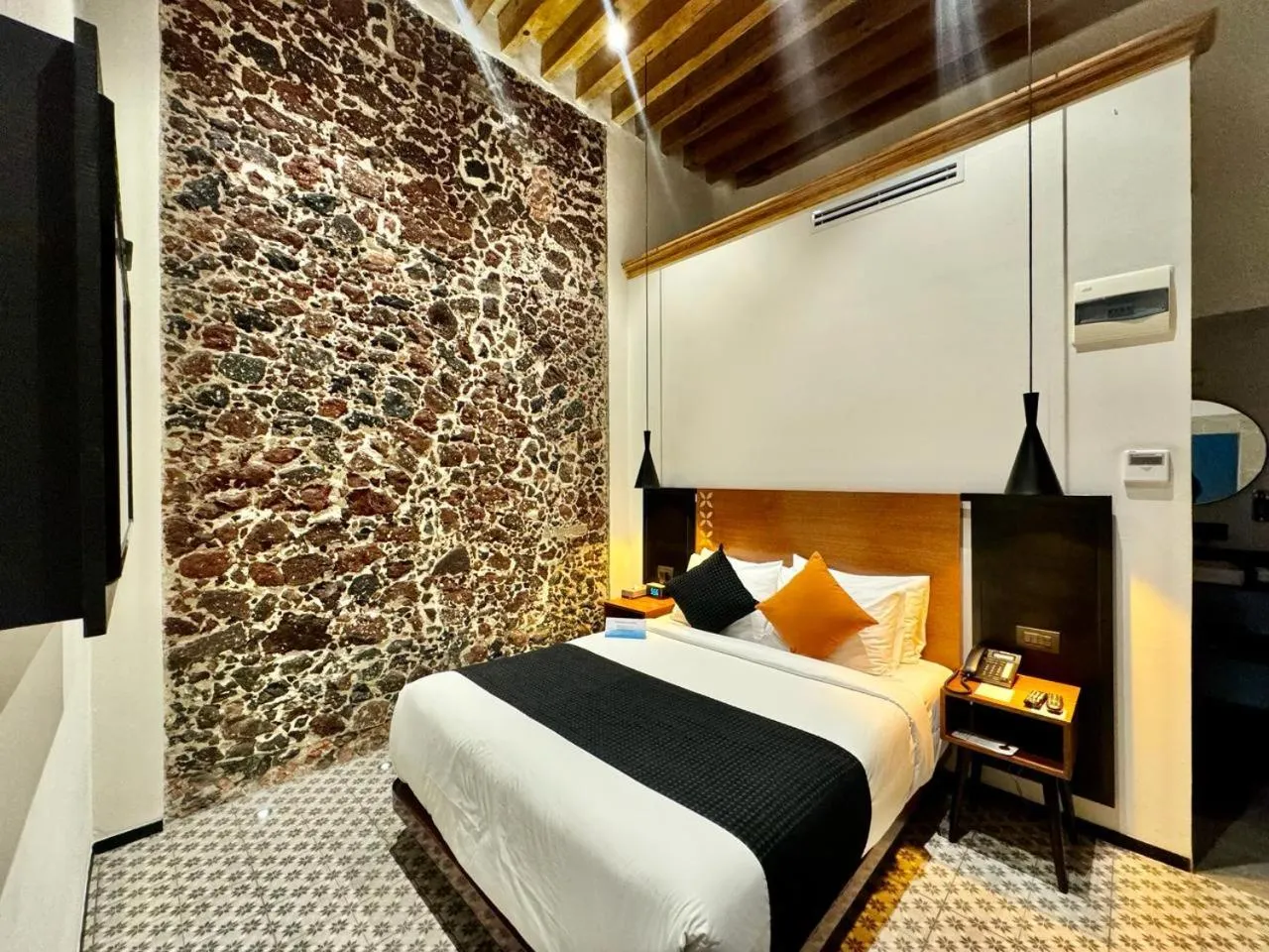 Bed in Casa de la Luz Hotel Boutique