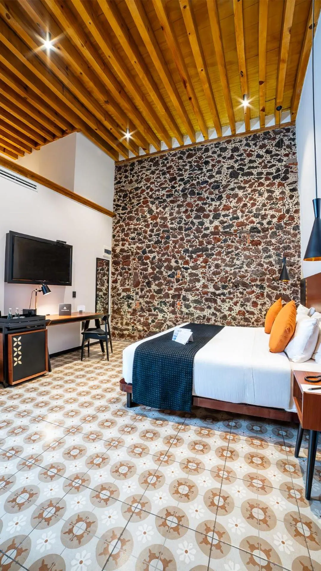 Bed in Casa de la Luz Hotel Boutique