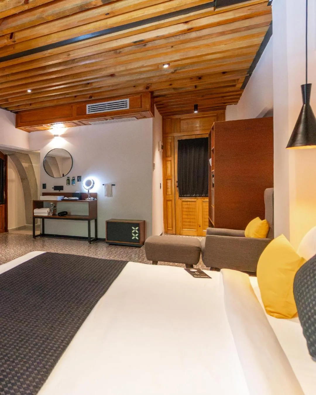 Bedroom, Bed in Casa de la Luz Hotel Boutique