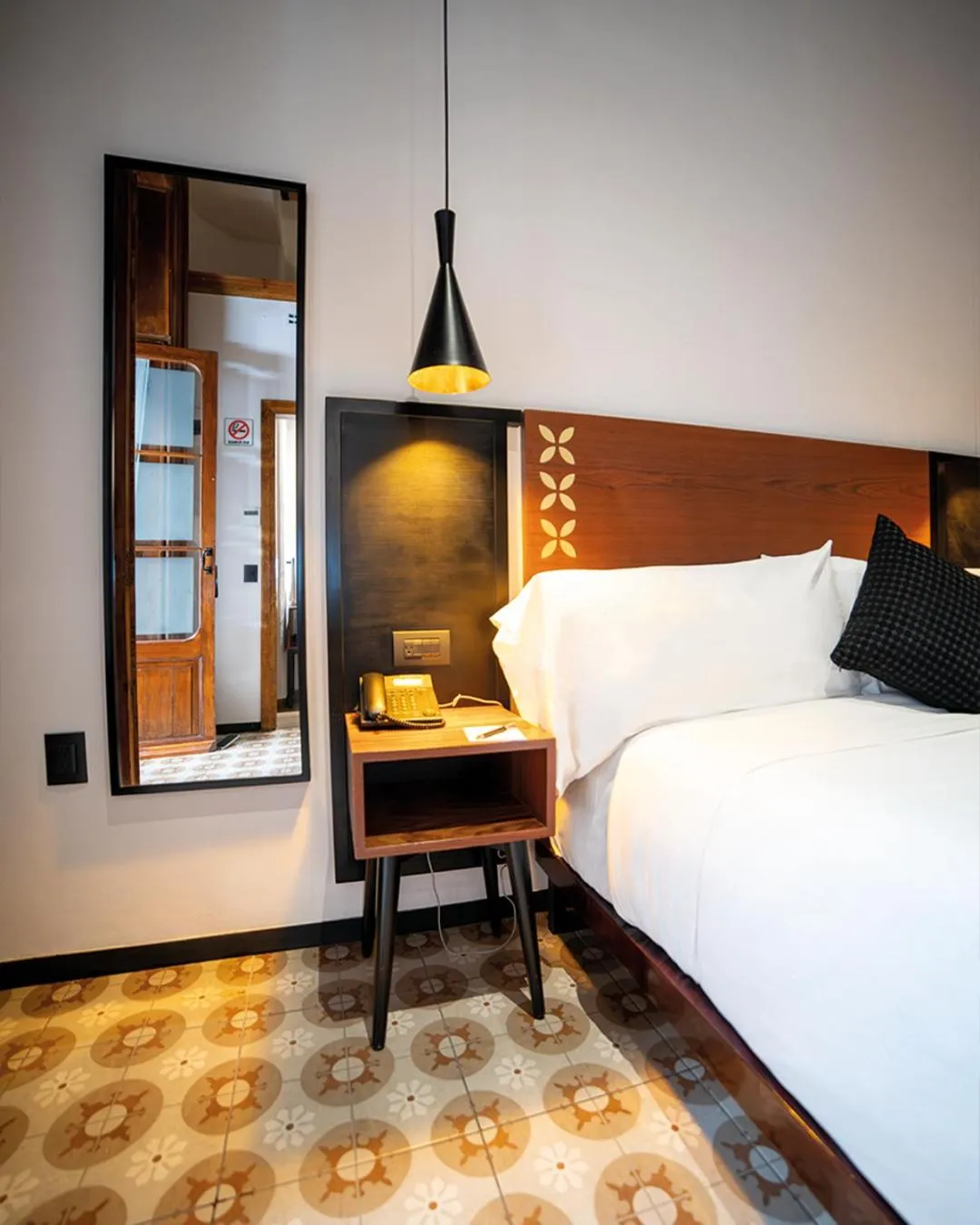 Bed in Casa de la Luz Hotel Boutique