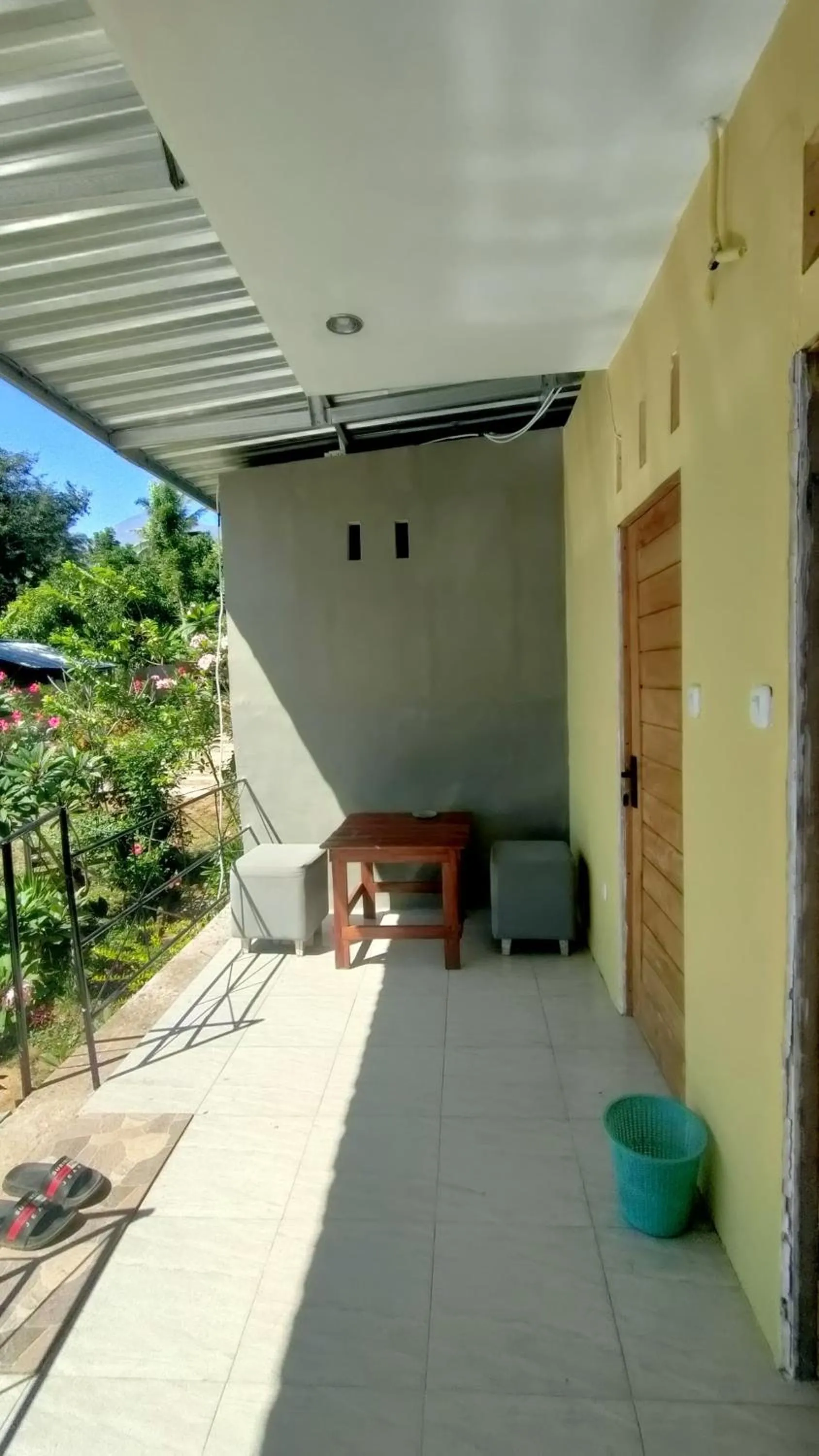 Balcony/Terrace in Angin Mamiri Rinjani Cottages And Restaurant