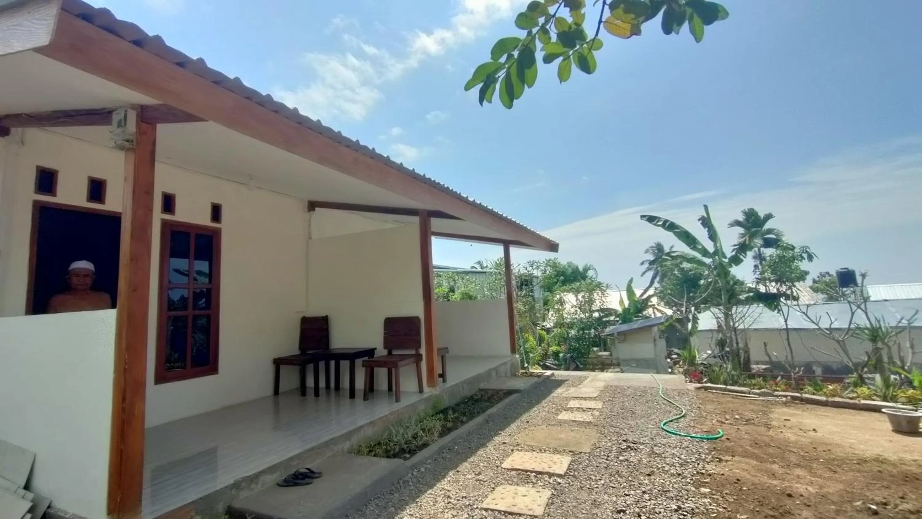Balcony/Terrace in Angin Mamiri Rinjani Cottages And Restaurant